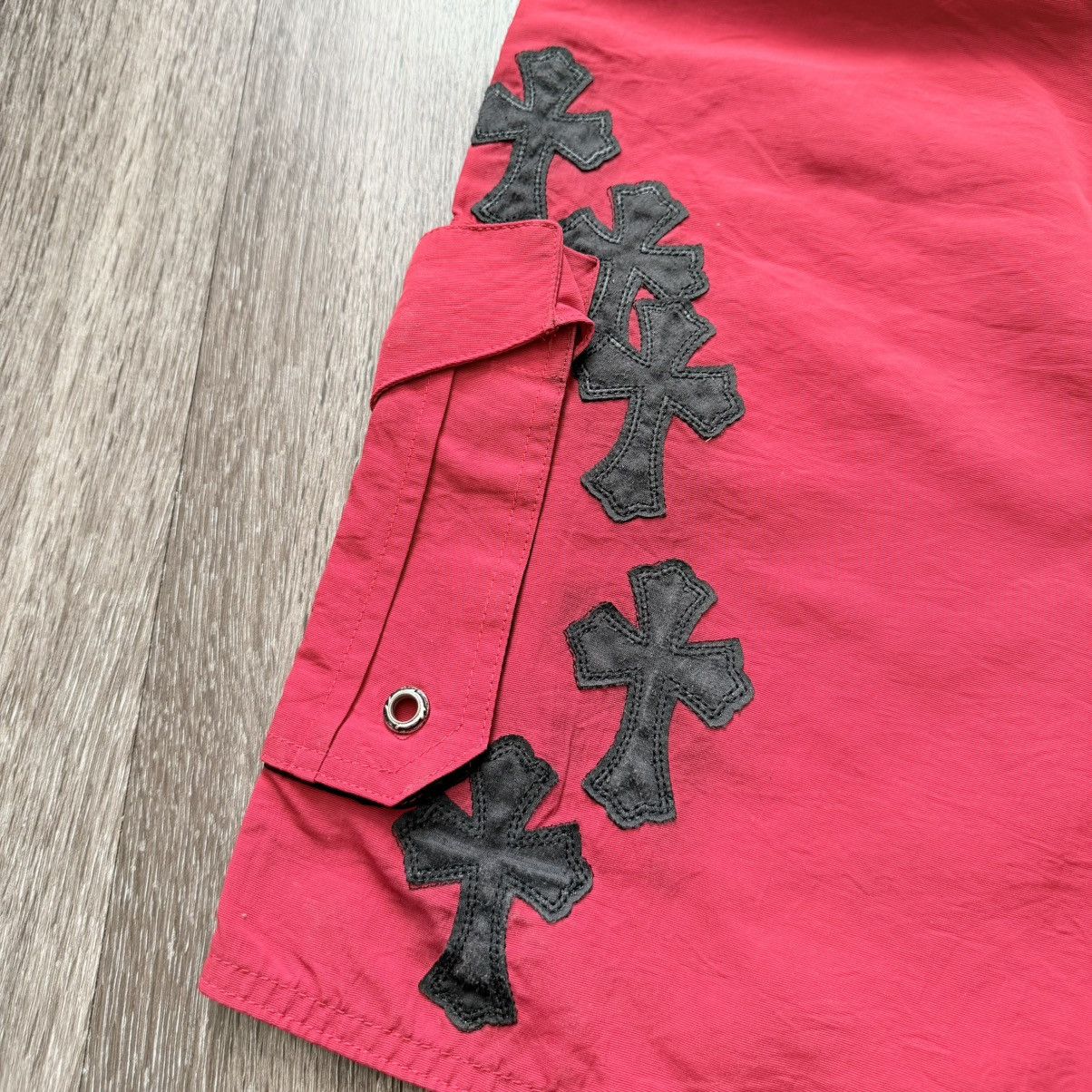 Chrome Hearts Chrome Hearts Cross Patch Shorts 1 of 1 RARE 100% Authentic Size US 32 / EU 48 - 16 Thumbnail