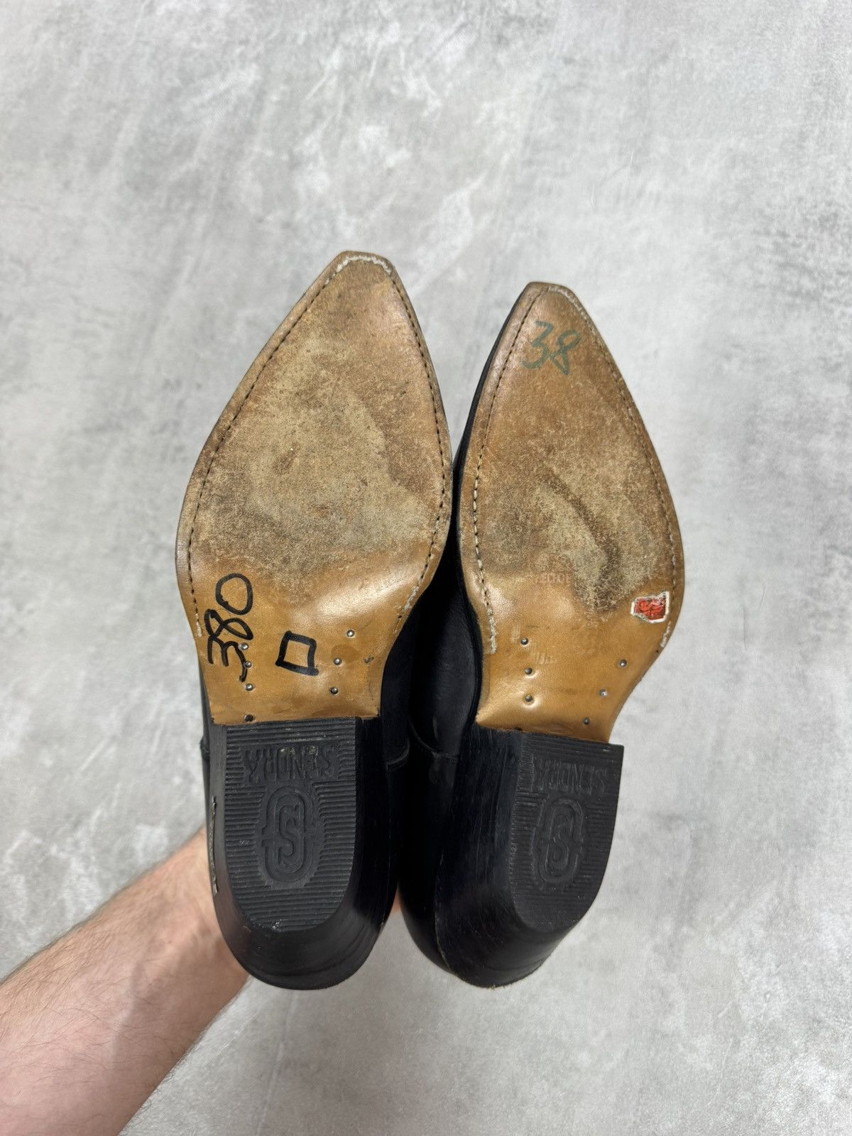 Sendra Sendra Desert Boots 560 PICO PULL OIL Western Shoe Lace Up Size US 7.5 / IT 37.5 - 11 Thumbnail