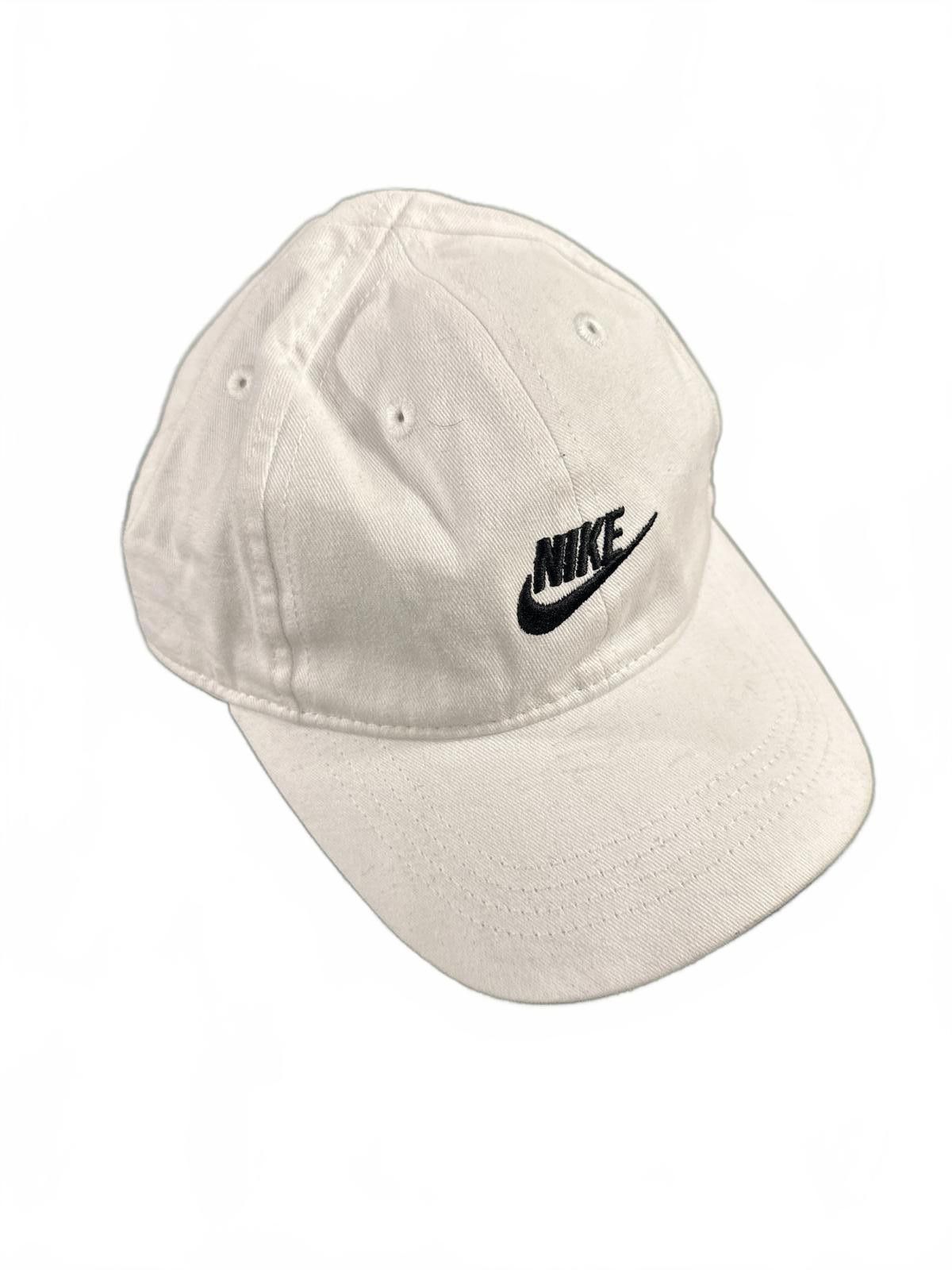 Nike Nike Children's White Medium Cotton Hat Baseball Cap Size ONE SIZE - 1 Thumbnail