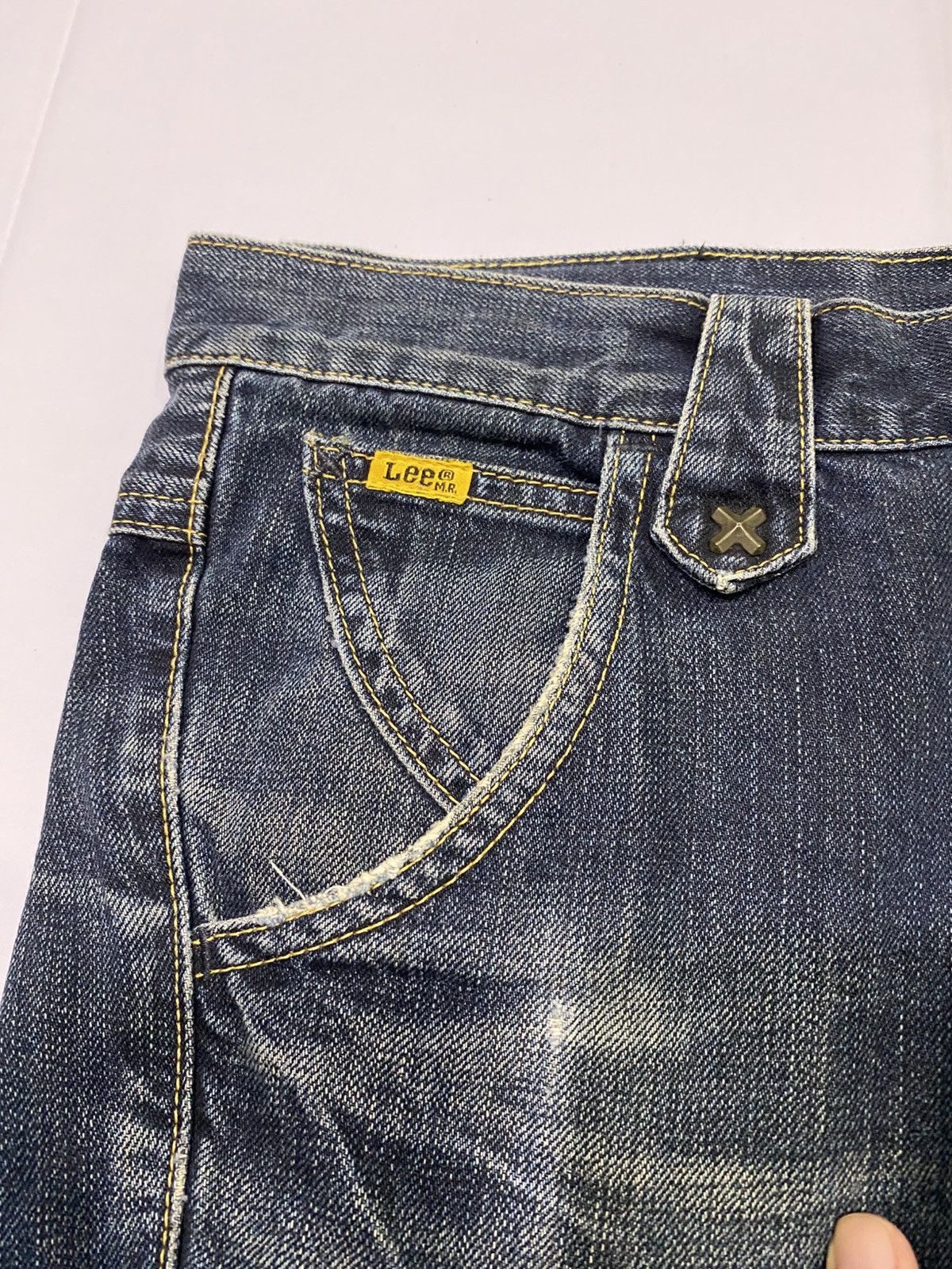 Lee Vintage Lee flare spinal twist jeans Size US 35 - 12 Thumbnail