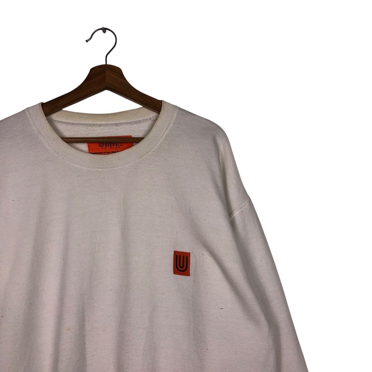 Japanese Brand 📌Vintage Universal Overall Chicago Sweatshirt Big Logo Size US L / EU 52-54 / 3 - 7 Thumbnail