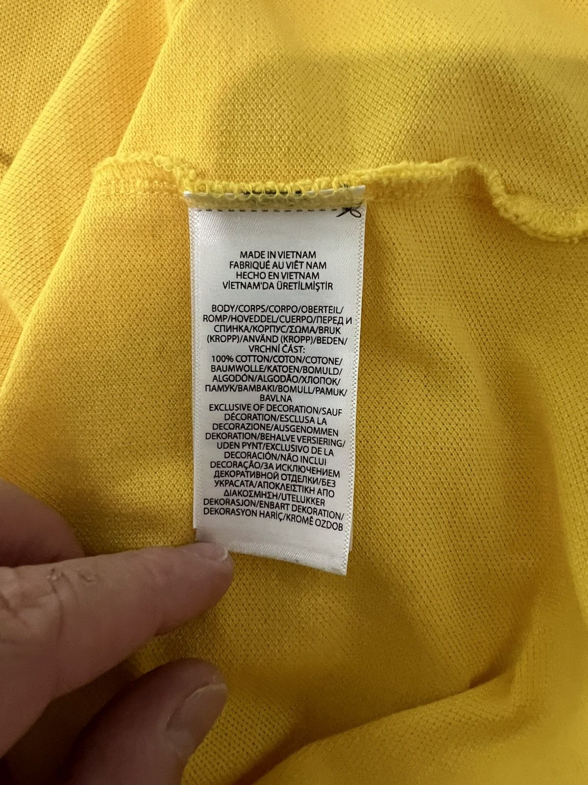 Polo Ralph Lauren Polo Ralph Lauren Men Yellow Tip Classic Fit Polo Michigan Size US L / EU 52-54 / 3 - 8 Thumbnail