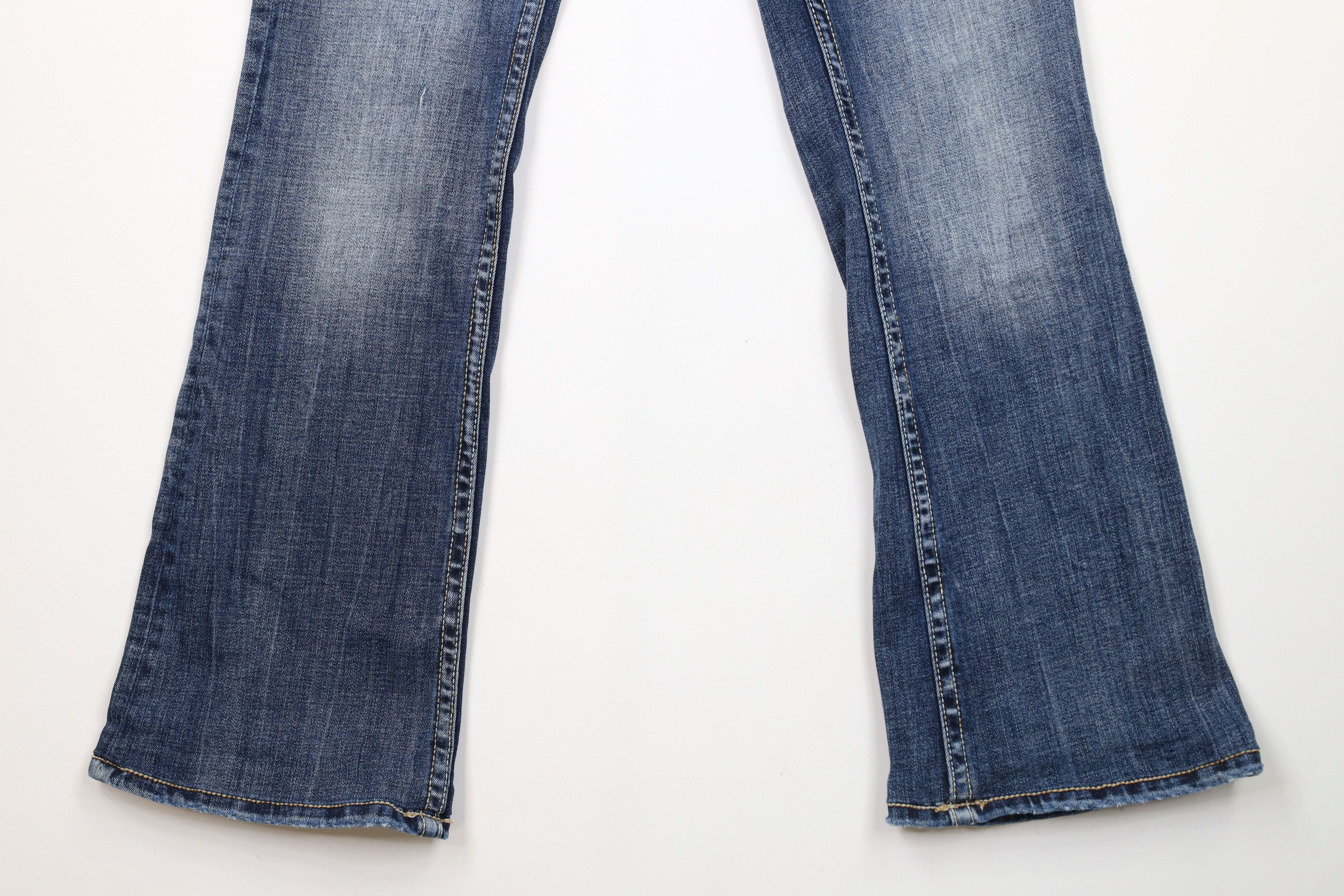 Vintage Buckle BKE Stella Slim Fit Low Rise Bootcut Denim Jeans Size 27" / US 4 / IT 40 - 4 Thumbnail