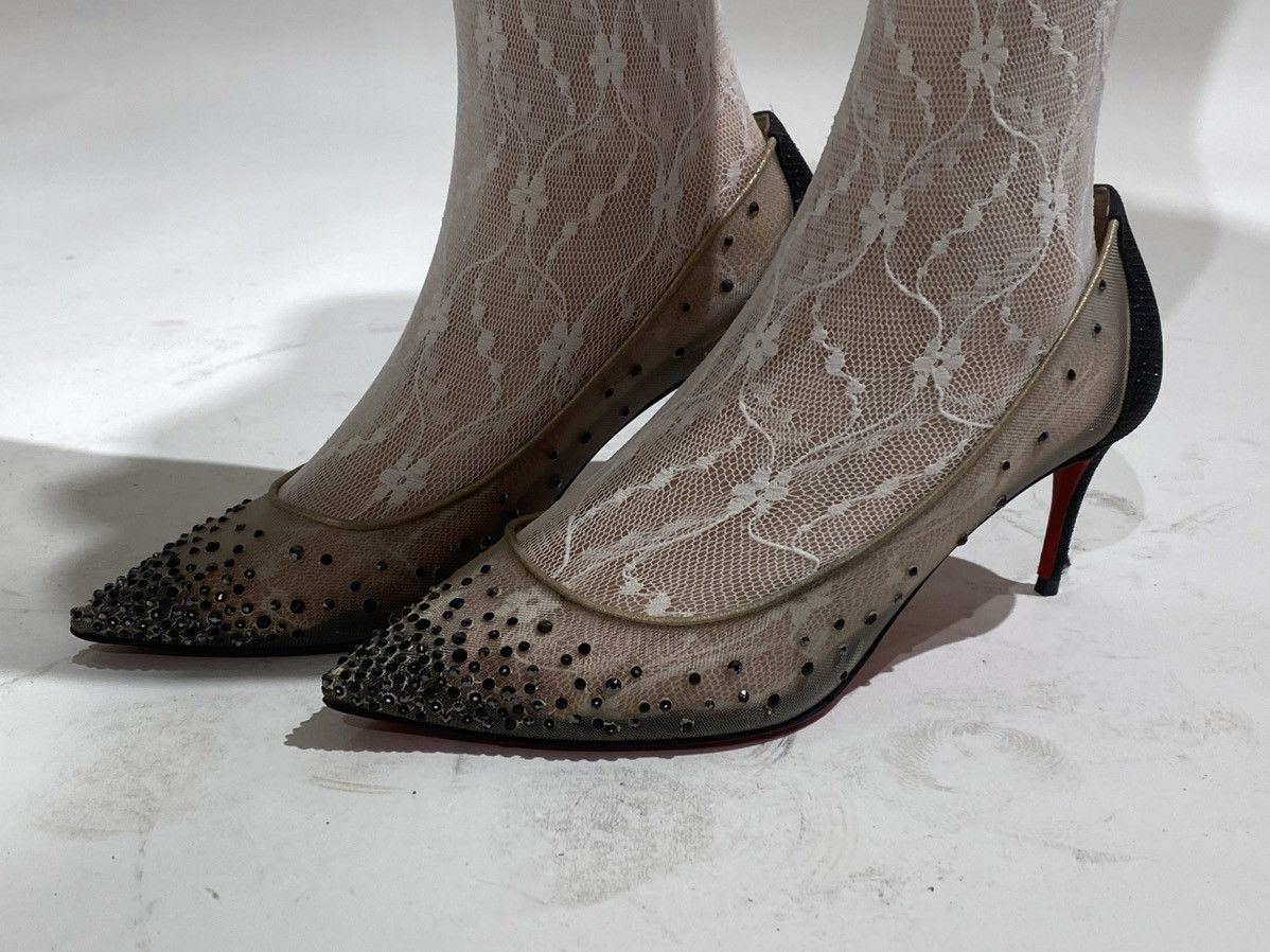Christian Louboutin Christian Louboutin Crystals Embellished High Heel Size36.5 Size US 6.5 / IT 36.5 - 8 Thumbnail