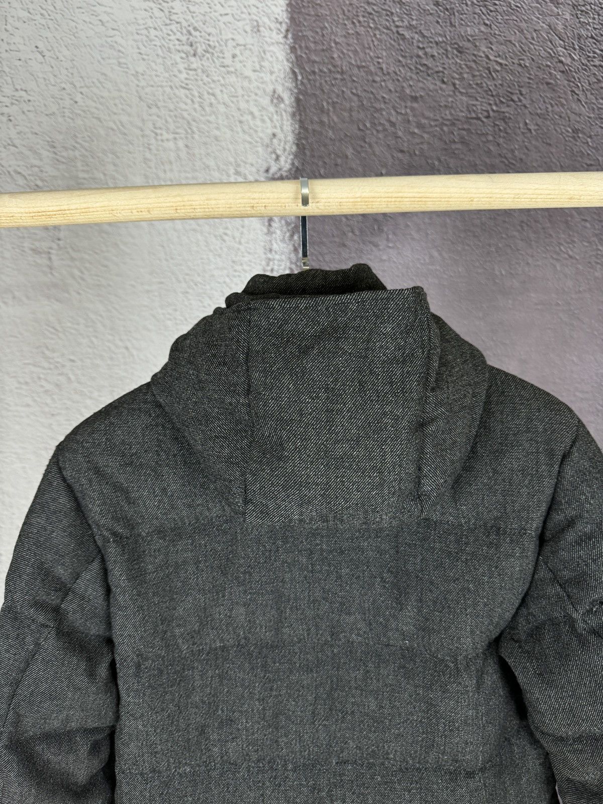 Japanese Brand Urban Research Doors grey wool down quilted jacket coat Size US M / EU 48-50 / 2 - 13 Thumbnail