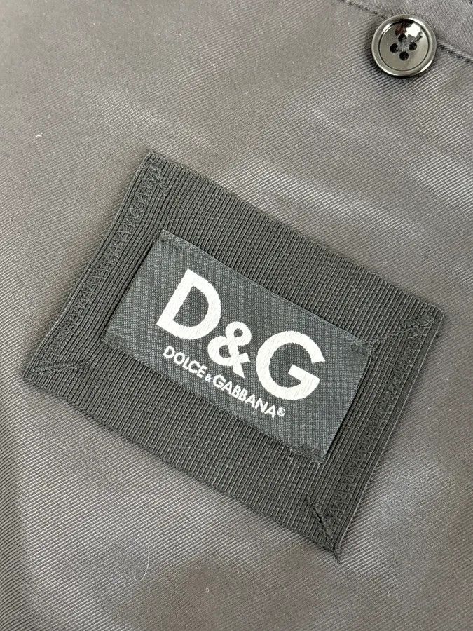 Dolce & Gabbana Dolce & Gabbana Navy Cargo Trench Coat Size US M / EU 48-50 / 2 - 10 Thumbnail