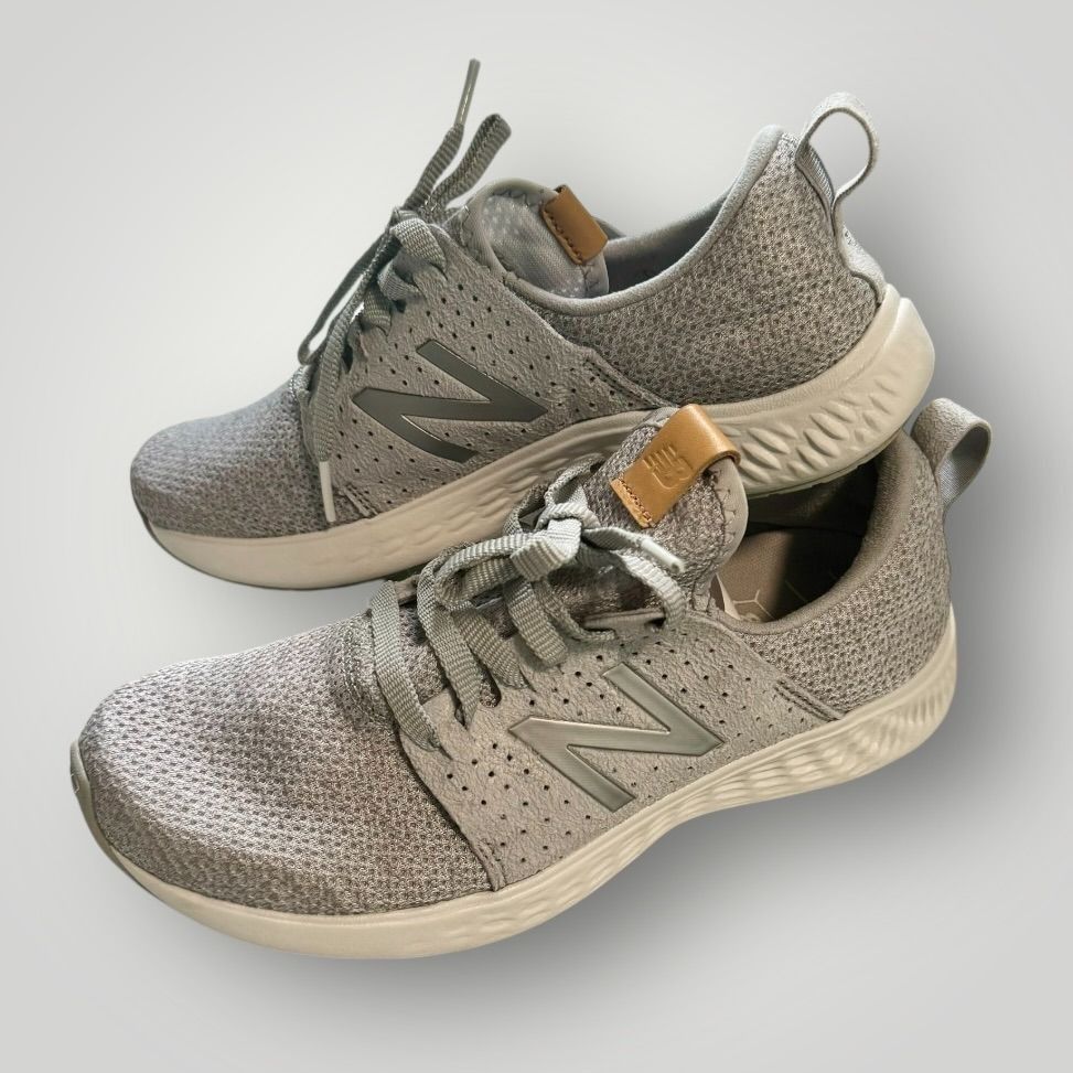 New Balance New Balance Womens Fresh Foam Cruz WCRUZOG Gray Running Shoe Size US 8 / IT 38 - 4 Thumbnail