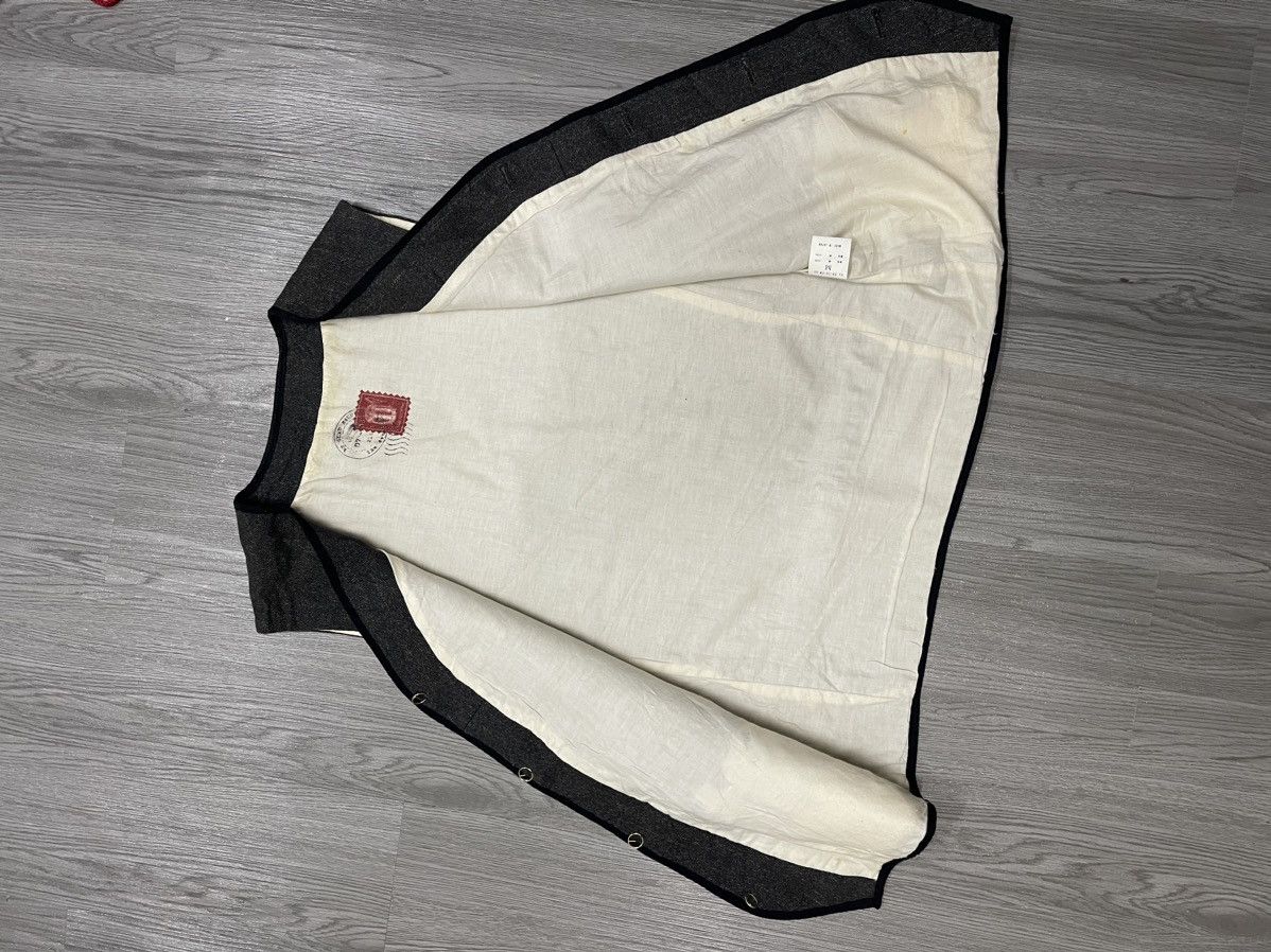 Japanese Brand × Vintage Japanese denim glad hand vest jacket Size US M / EU 48-50 / 2 - 11 Thumbnail