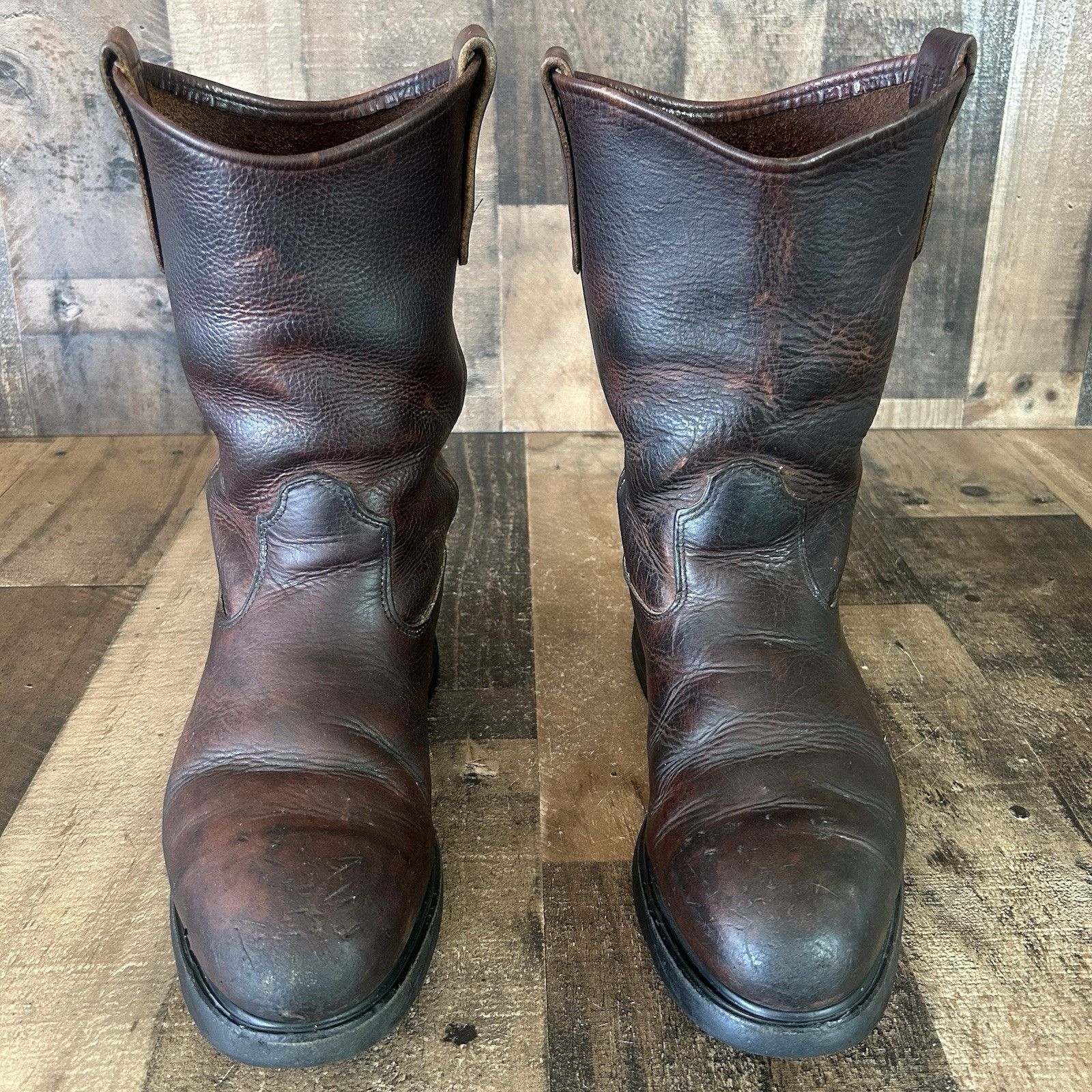 Red Wing Red Wing 4470 Steel Toe Brown Pull On Work Boots Mens 9 E Size US 9 / EU 42 - 1 Thumbnail