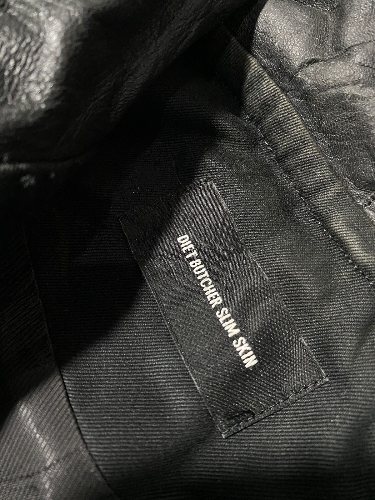 Diet Butcher Slim Skin AW2015 "Feather to Snow" Sheep Leather Parka Size US M / EU 48-50 / 2 - 6 Thumbnail