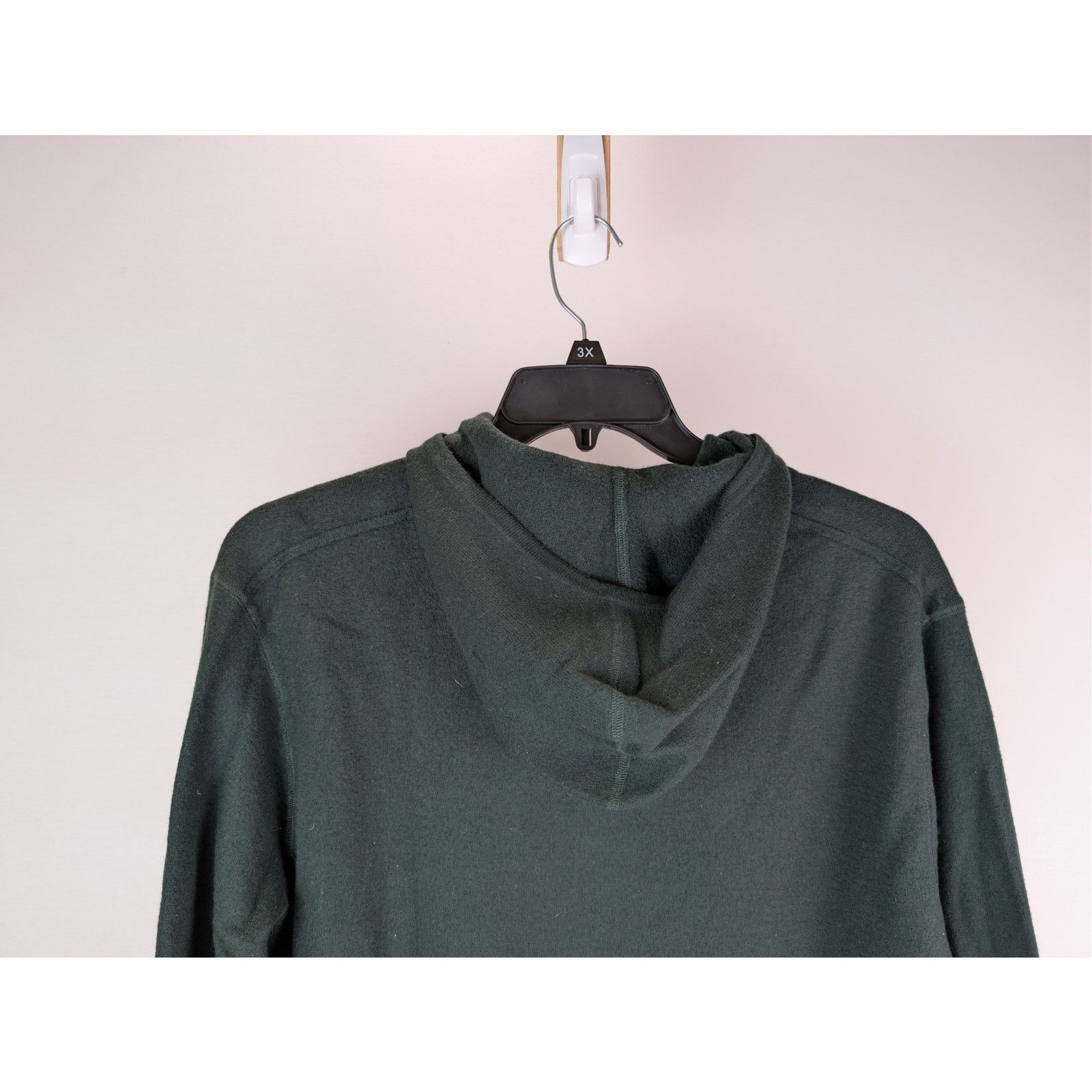 Burberry o1rshd1 CC20 Wool half-zip sweater Hoodie in a green Size US M / EU 48-50 / 2 - 11 Thumbnail