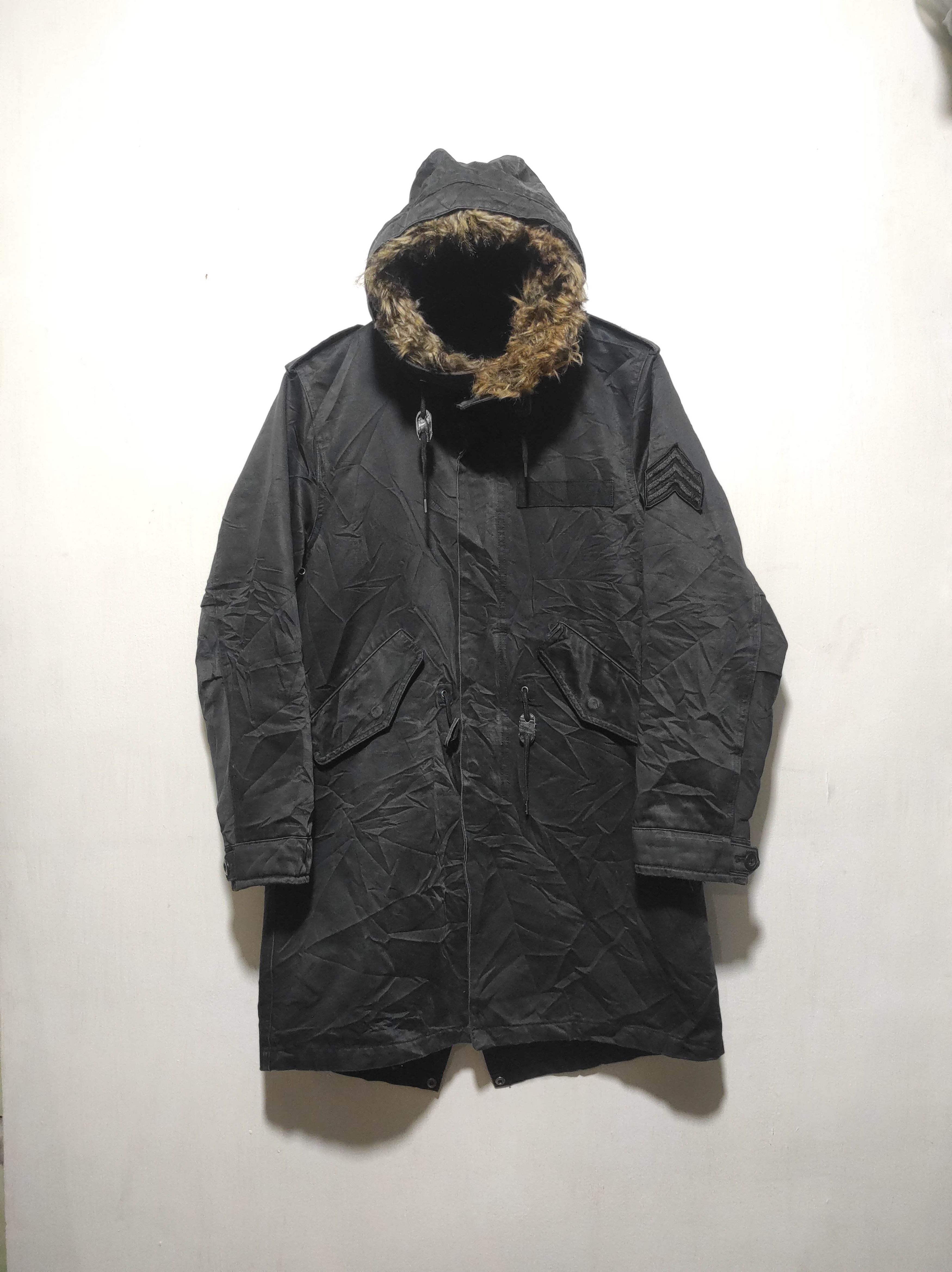 GU GU Military Fur Parka Jacket Size US S / EU 44-46 / 1 - 2 Thumbnail