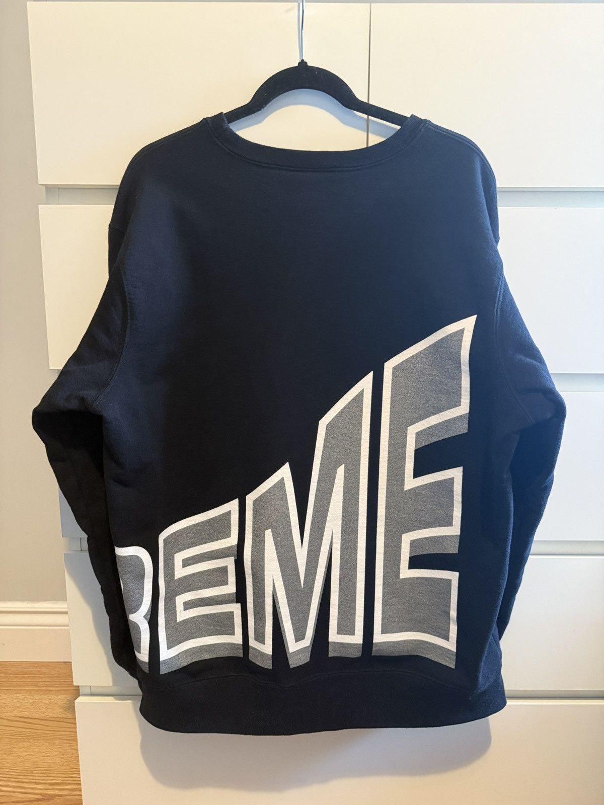 Supreme Supreme Side Arch Crewneck Black Size US L / EU 52-54 / 3 - 2 Thumbnail