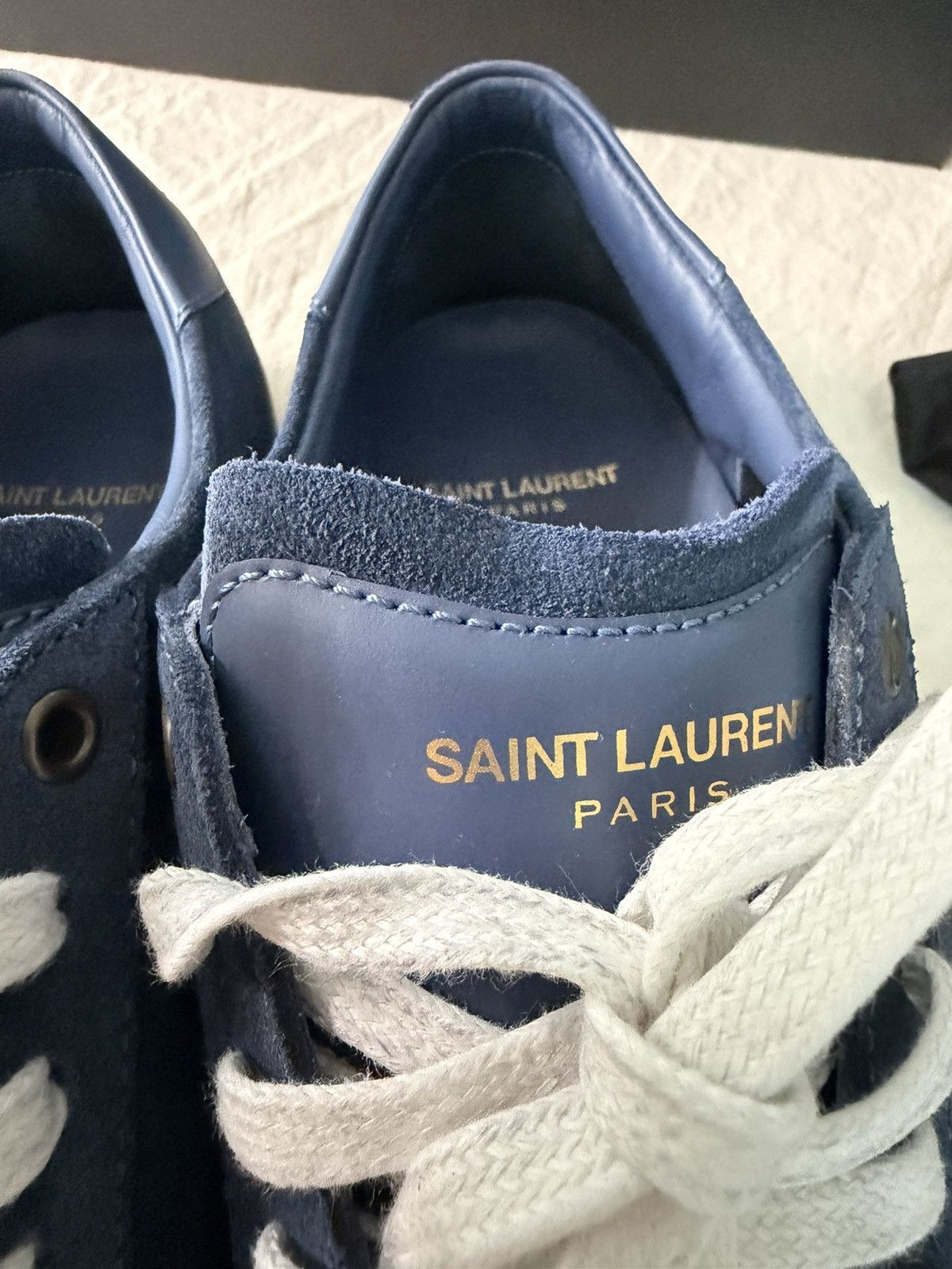 Saint Laurent Paris Saint Laurent DENIM/DENI U SNEAKERS Size US 8.5 / EU 41-42 - 12 Thumbnail