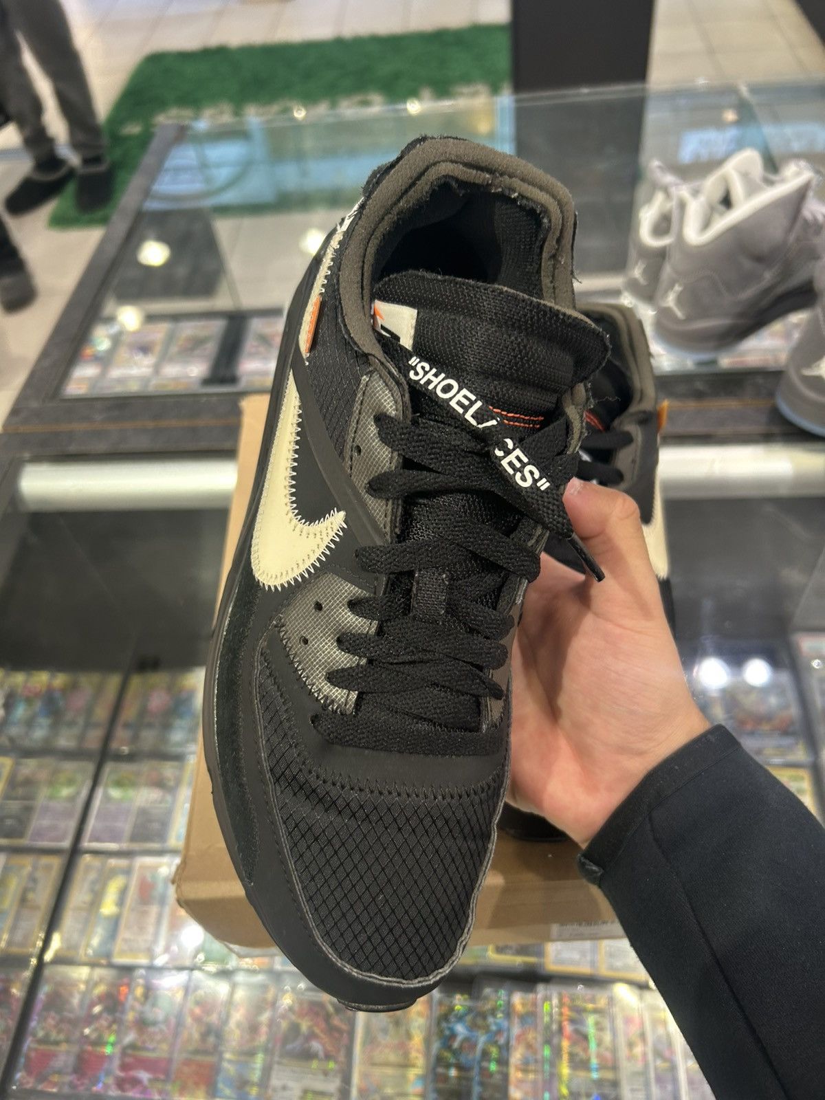 Nike × Off-White Nike Airmax 90 Off-White Black Size US 8 / EU 41 - 6 Thumbnail