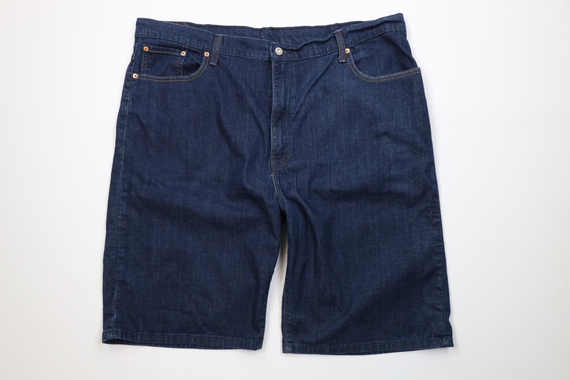 Levi's Vintage Y2K Levis 569 Fit Baggy Denim Jean Shorts Jorts Blue Size US 44 / EU 60 - 1 Thumbnail