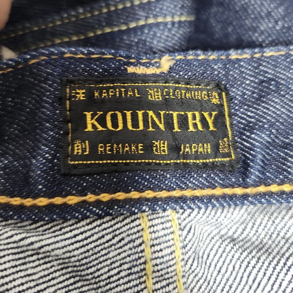 Kapital Kapital 12.5oz Mexican Tuxedo Bone Denim Pants Size US 30 / EU 46 - 6 Thumbnail