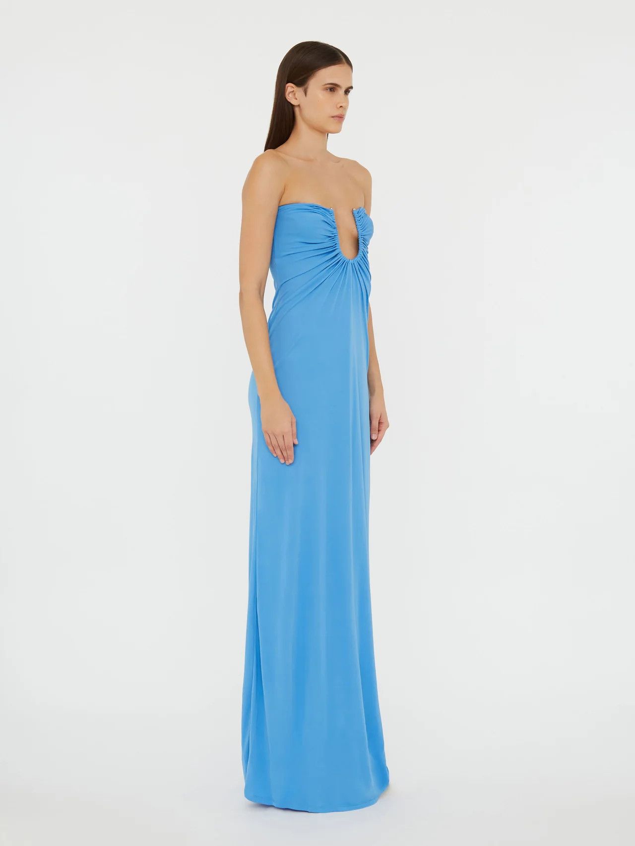 Christopher Esber Arced Palm Strapless Dress Size M / US 6-8 / IT 42-44 - 2 Thumbnail