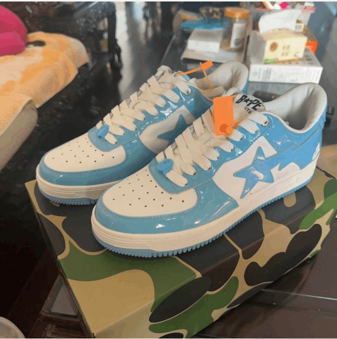 Bape Casual low cut sports shoes Size US 12 / EU 45 - 6 Thumbnail