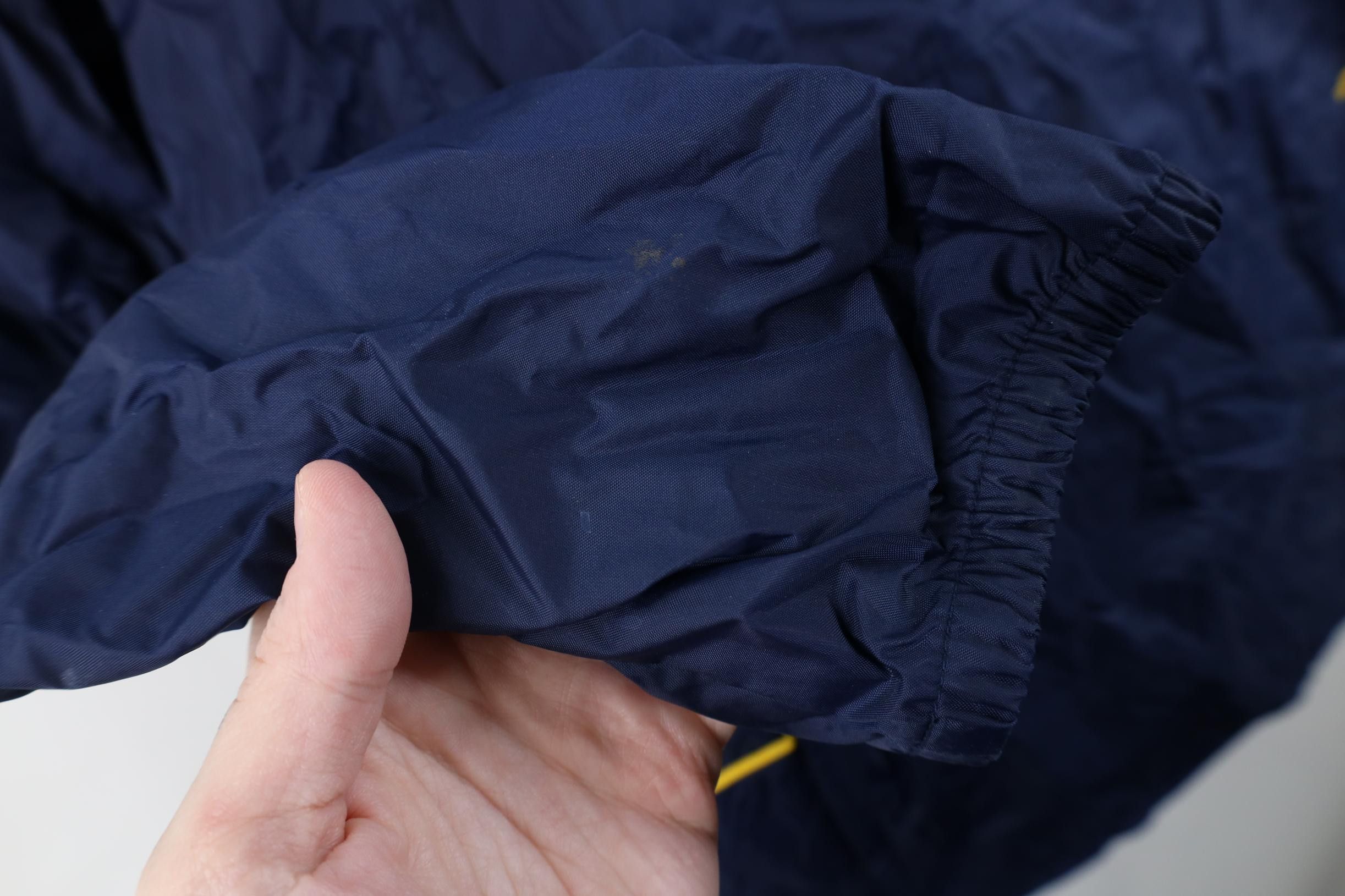 Nike Vintage 90s Nike Swoosh University of Michigan Rain Jacket Size US L / EU 52-54 / 3 - 11 Thumbnail