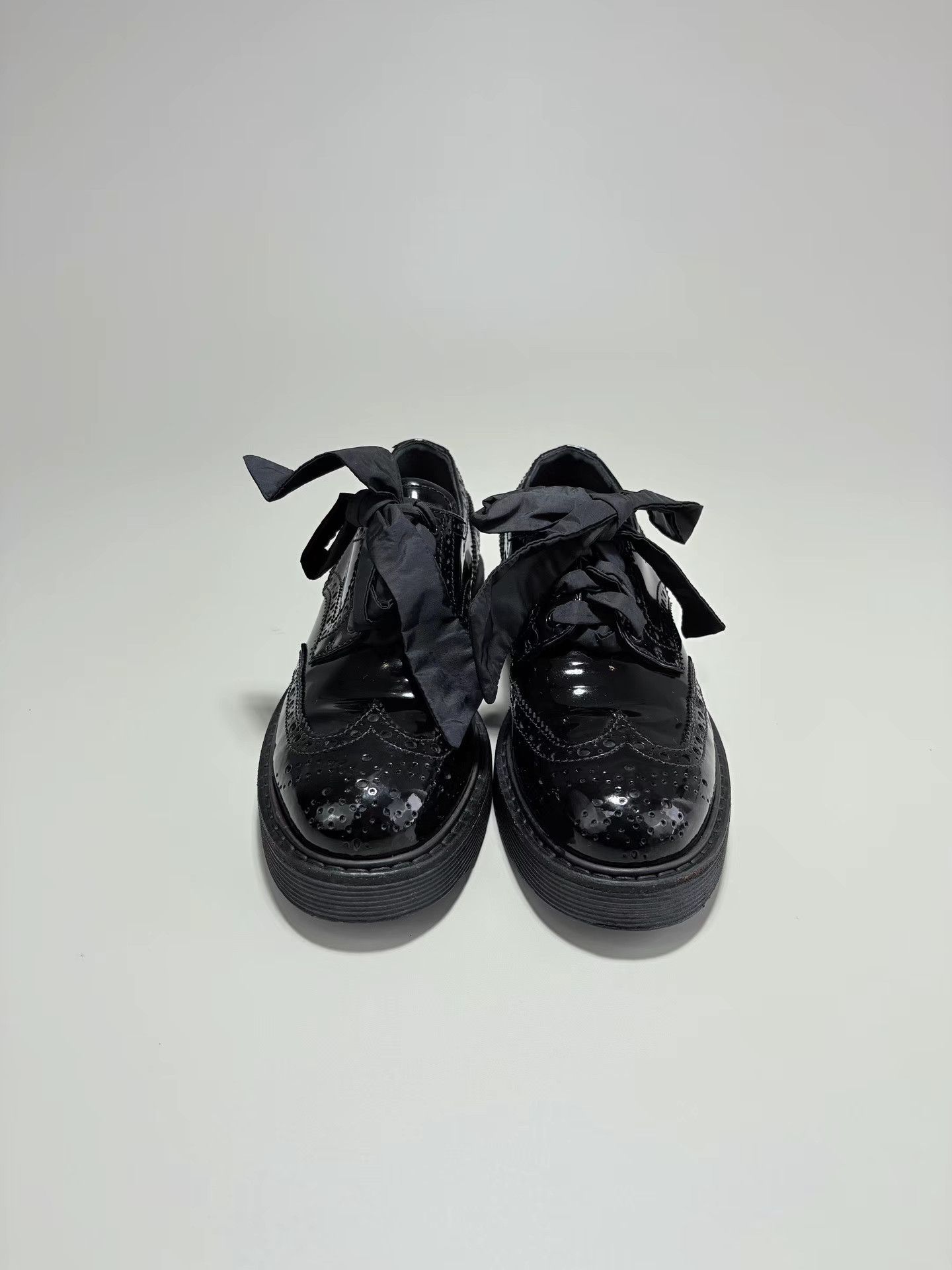 Prada PRADA Brogue Bow Platform Shoes K1 Size US 5 / IT 35 - 2 Thumbnail