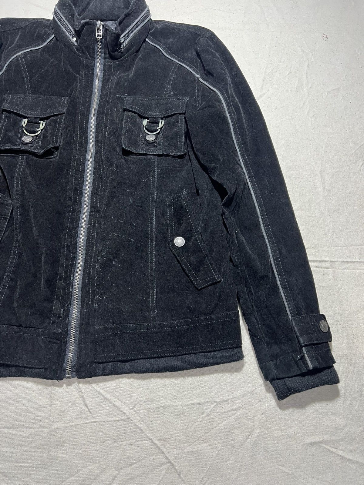 In The Attic In The Attic Gothic Emo Punk Velvet Jacket Size US L / EU 52-54 / 3 - 3 Thumbnail