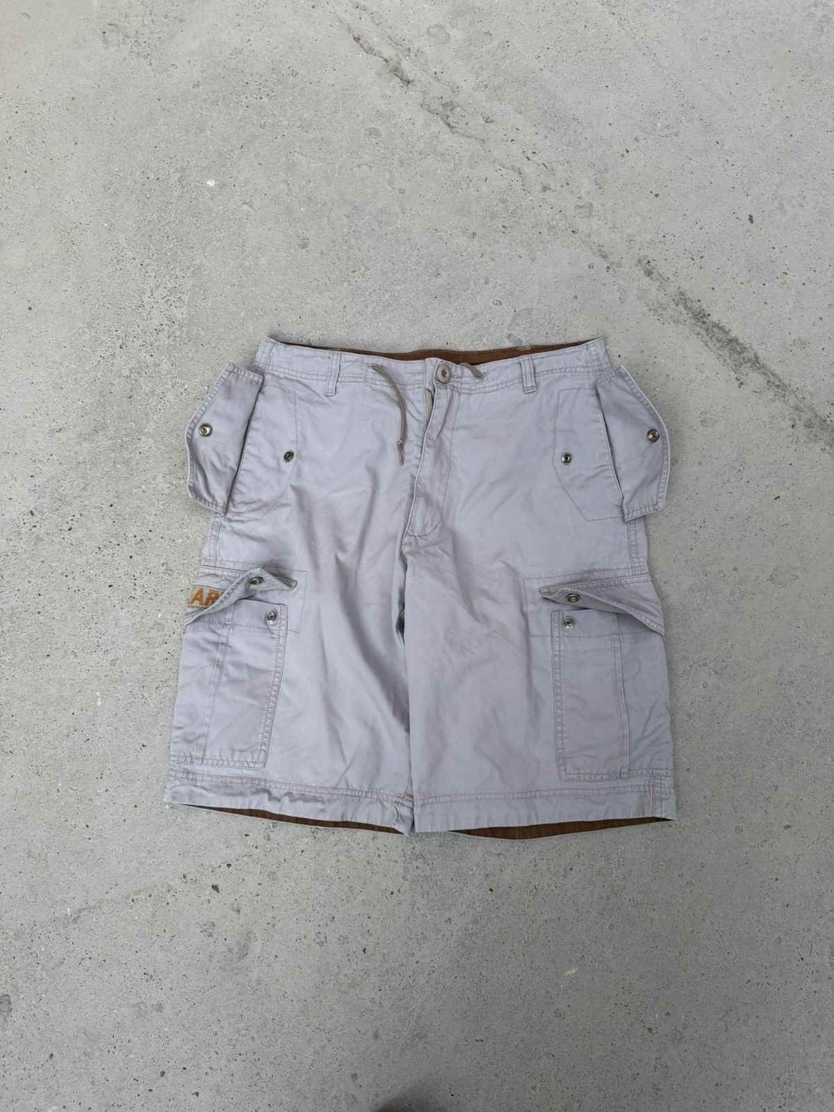 Alpha Industries VINTAGE ALPHA INDUSTRIES CARGO SHORTS US ARMY Size US 32 / EU 48 - 5 Thumbnail