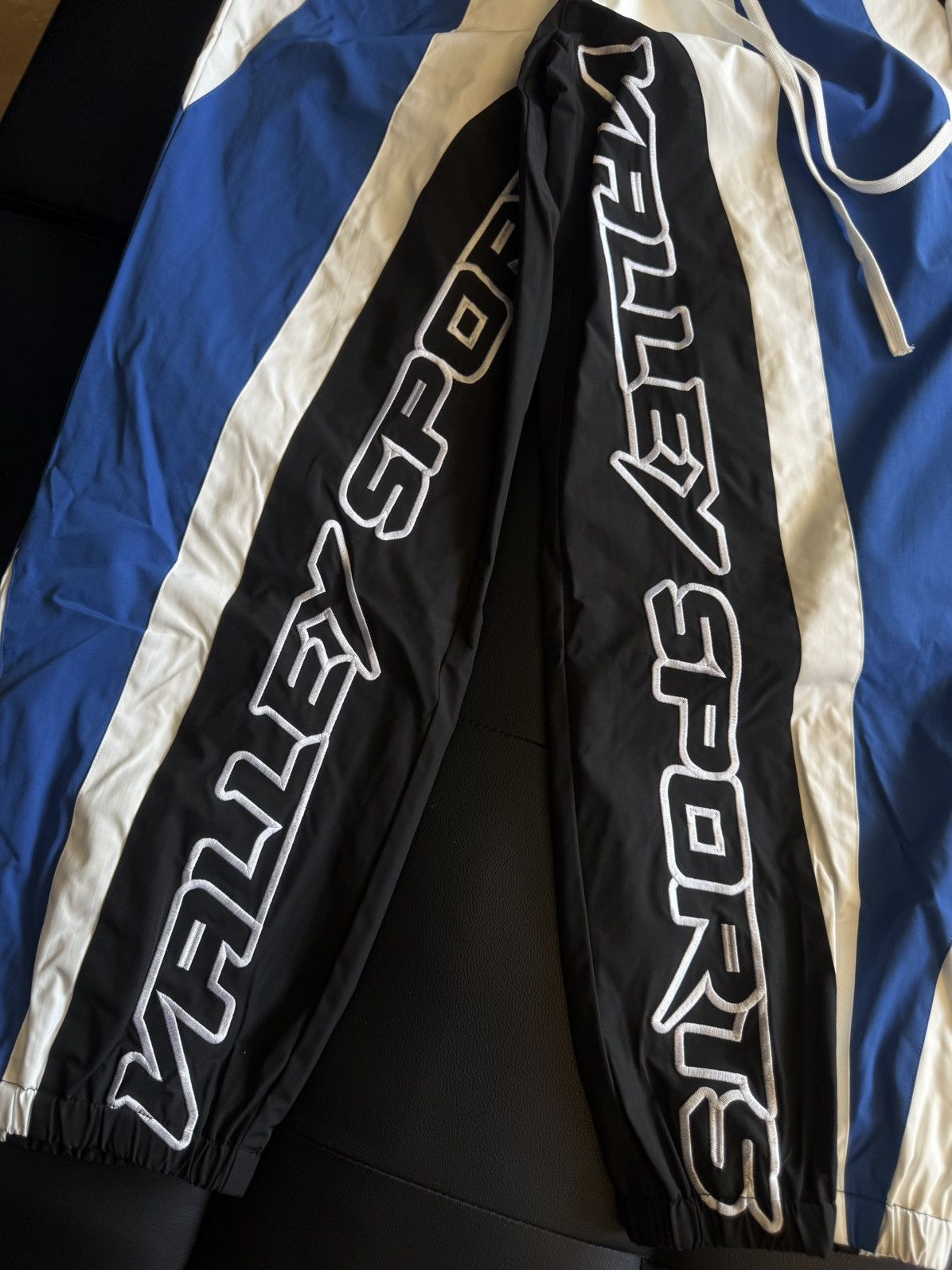Vale Vale Blue White Track Sweatpant Joggers Size M (NEW) Size US 30 / EU 46 - 5 Thumbnail