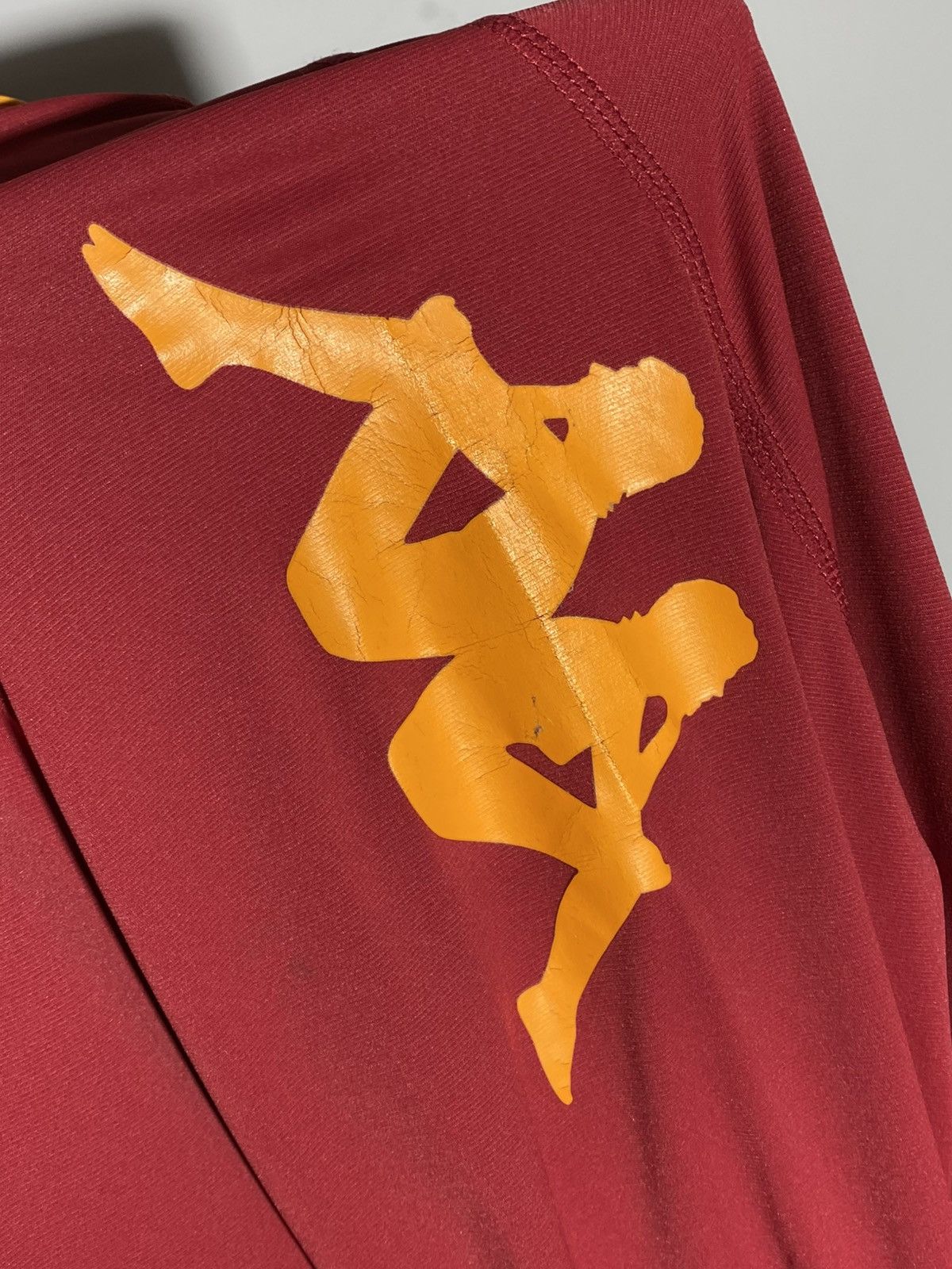 Kappa Kappa AS Roma 2009 Long Sleeve #10 Totti Soccer Jersey Size US L / EU 52-54 / 3 - 18 Thumbnail
