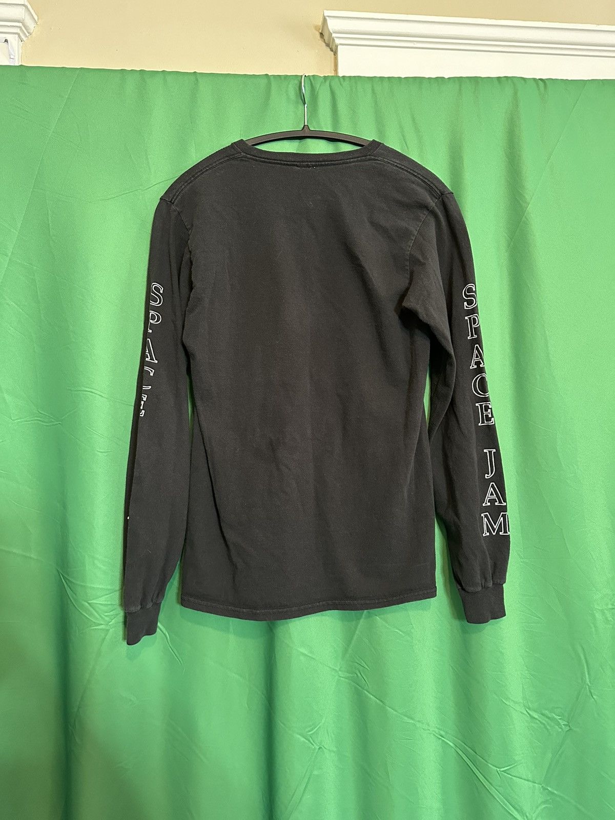 Vintage SPACE JAM logo sleeve L/S Tune Squad vintage t-shirt Size US XS / EU 42 / 0 - 9 Thumbnail