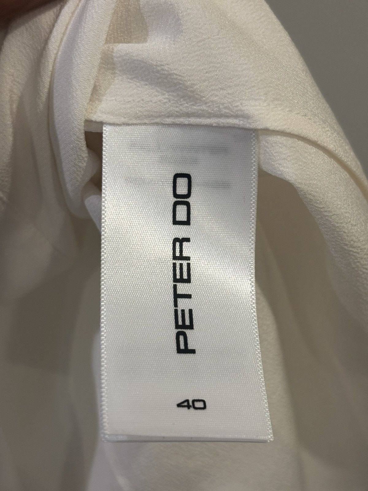 Peter Do Peter Do Silk Scarf Blouse Size S / US 4 / IT 40 - 7 Thumbnail