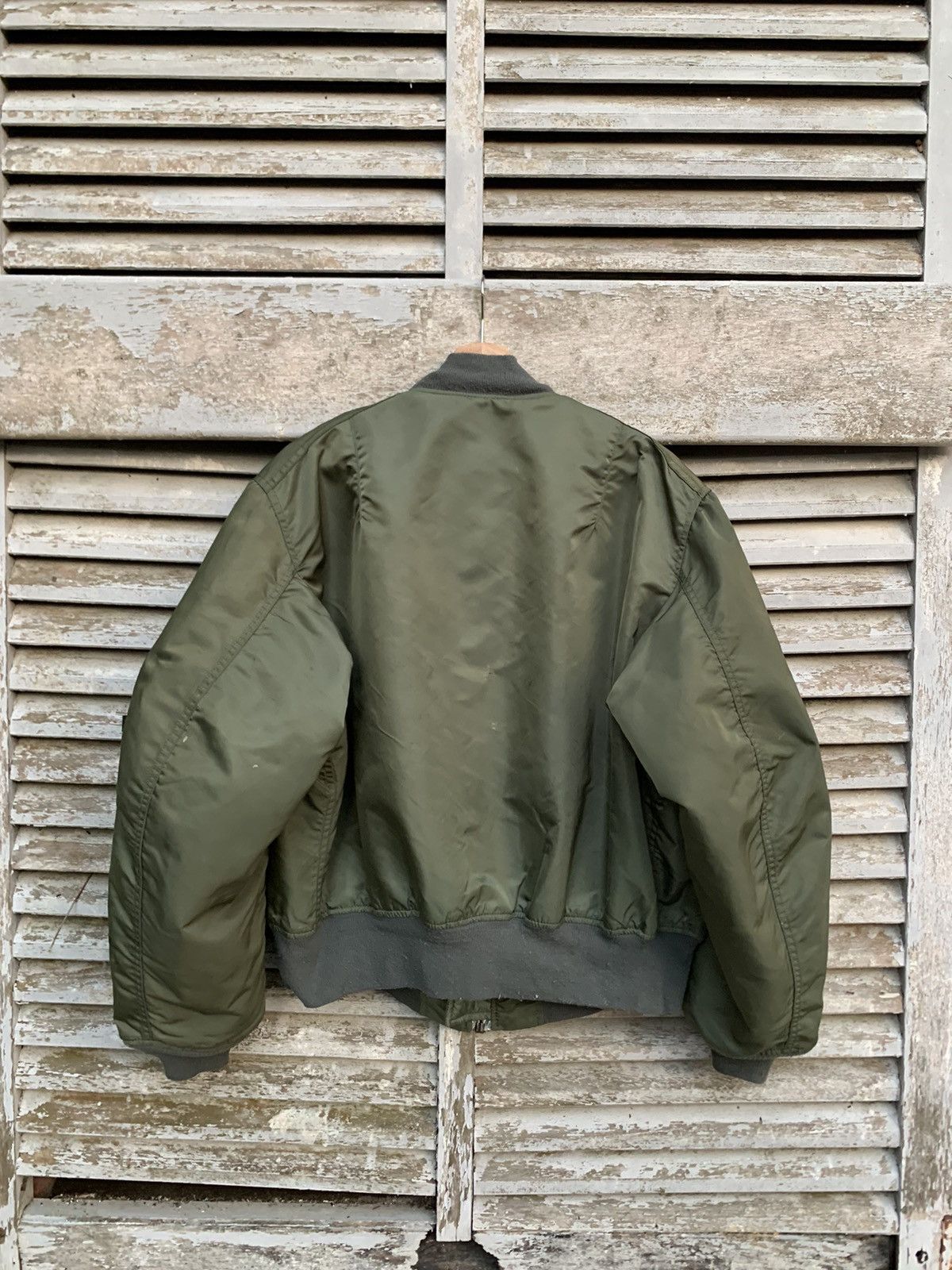 Alpha Industries VINTAGE ALPHA INDUSTRIES MA1 MAN INTERMEDIATE BOMBER JACKET Size US L / EU 52-54 / 3 - 10 Thumbnail