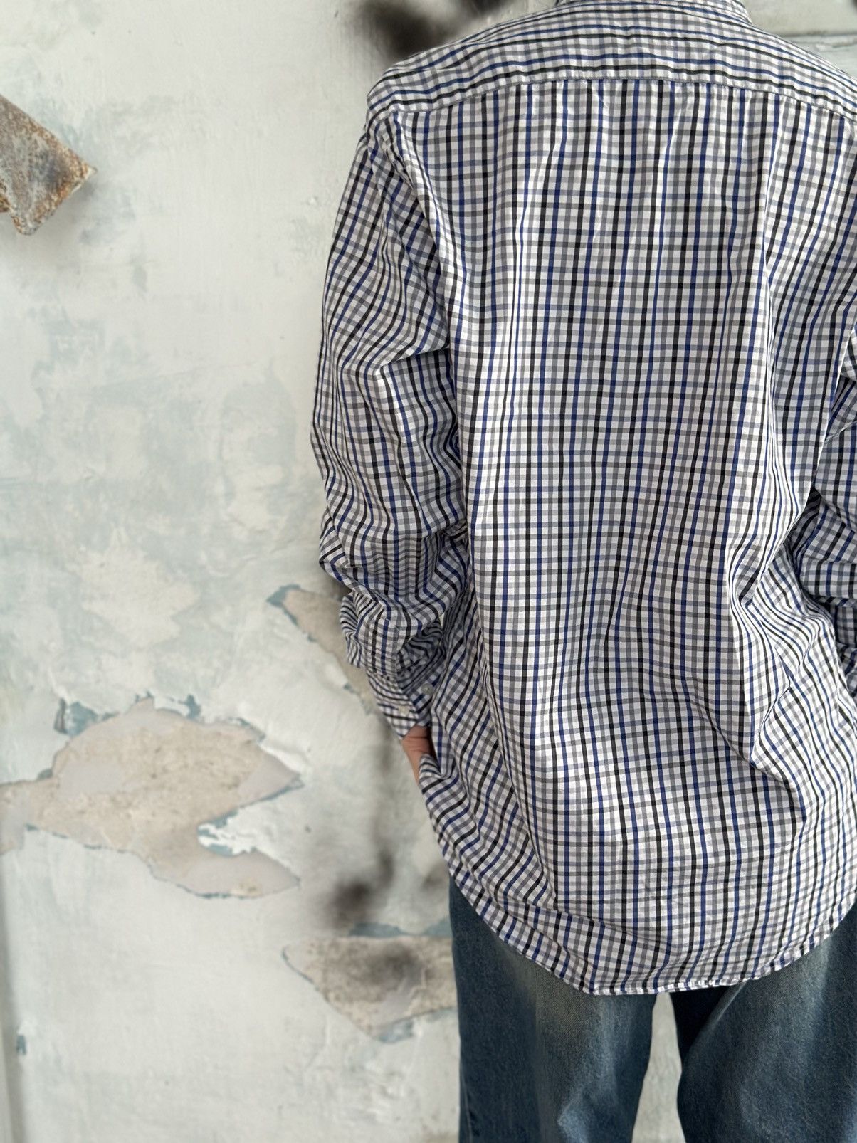 Massimo Dutti Luxury Massimo Dutti Checked Shirt Button Up Size S Y2K 00s Size US S / EU 44-46 / 1 - 7 Thumbnail