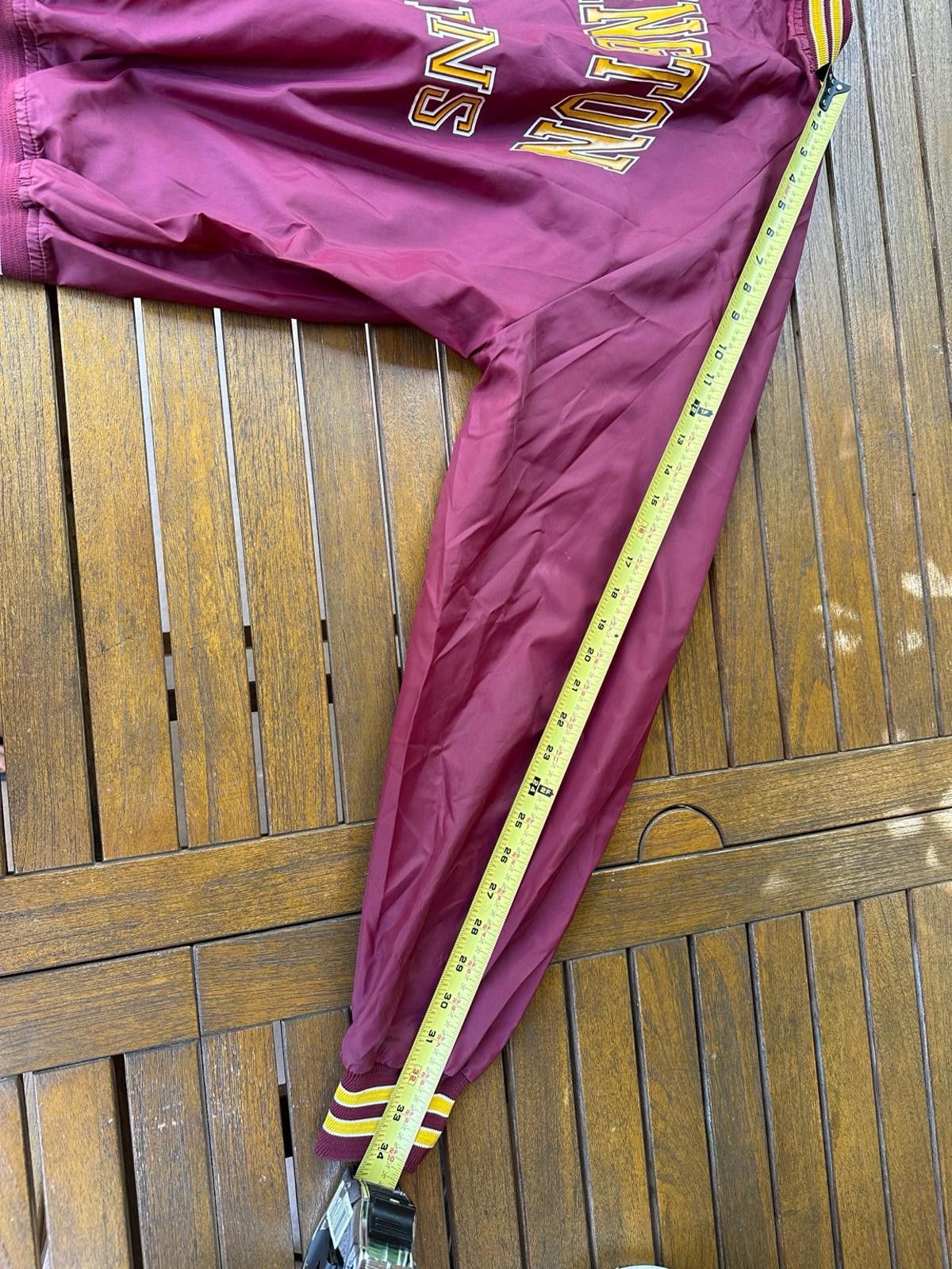 Chalk Line Vintage 80s/90s Washington Redskins VarsityStyle Windbreaker Size US XL / EU 56 / 4 - 6 Thumbnail
