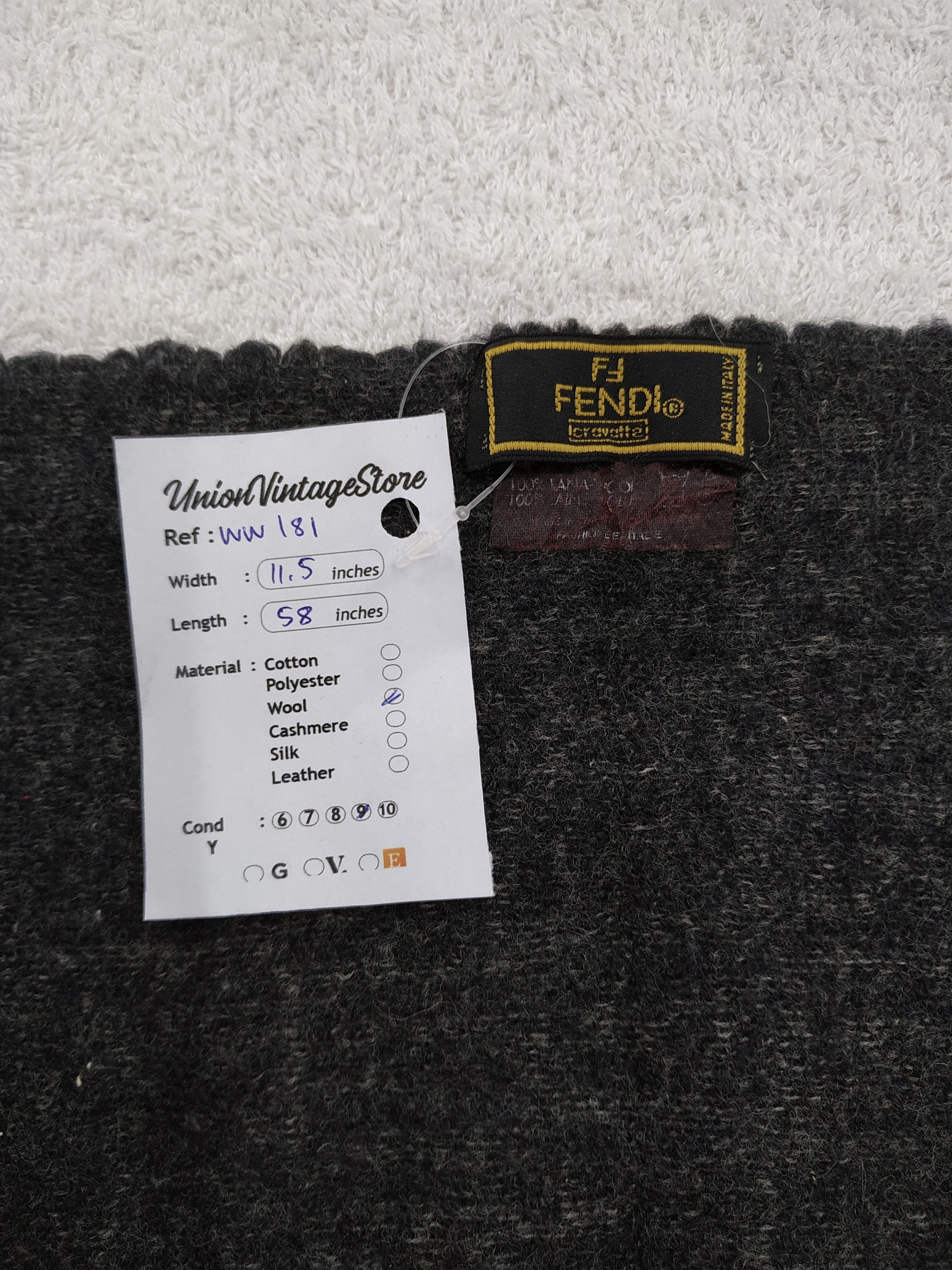 Vintage Fendi Scarf / Muffler / Neckwear Size ONE SIZE - 4 Thumbnail
