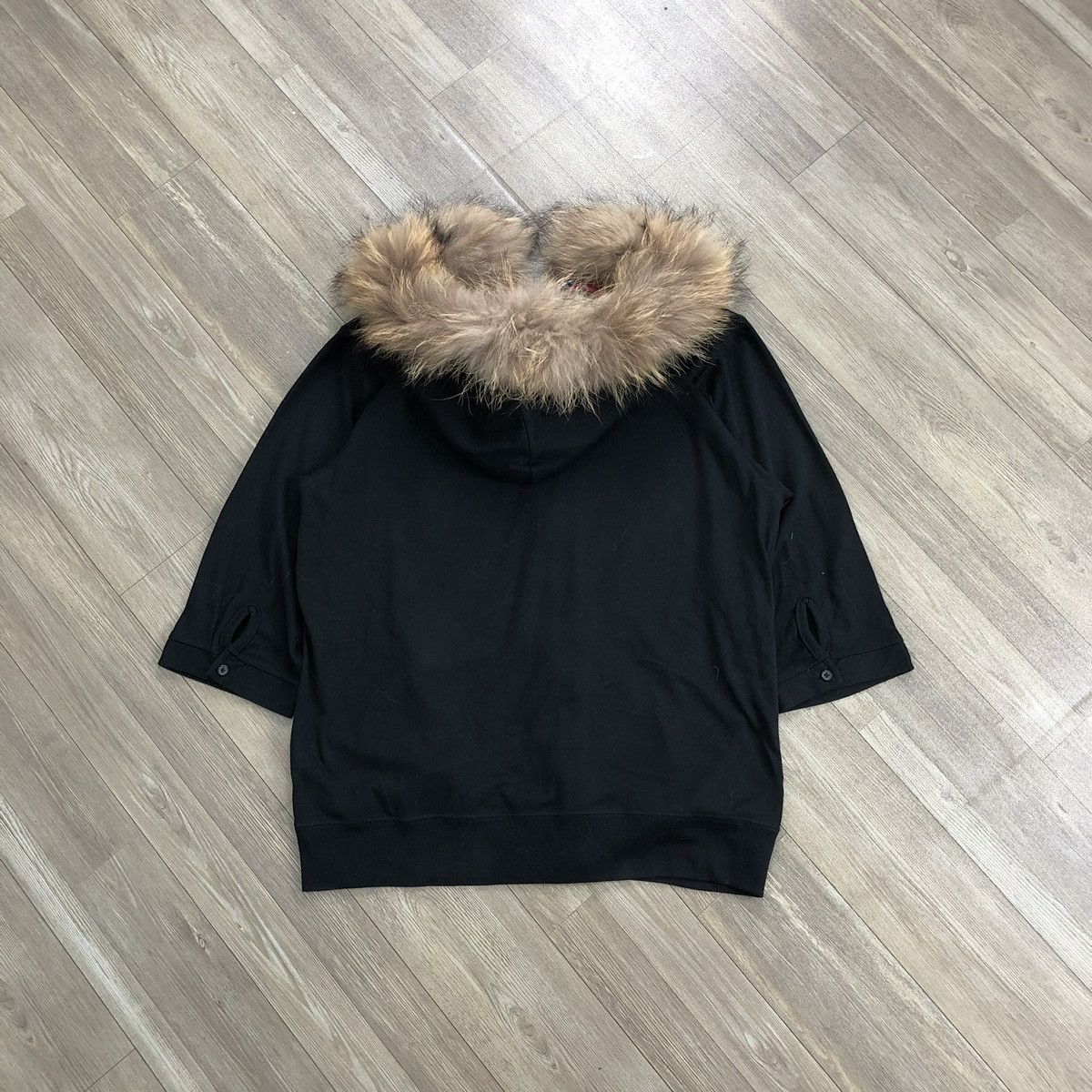 20471120 Y2K Grunge Doublefocus Ifsixwasnine Lgb Style Fur Zip Hoodie Size US S / EU 44-46 / 1 - 15 Thumbnail