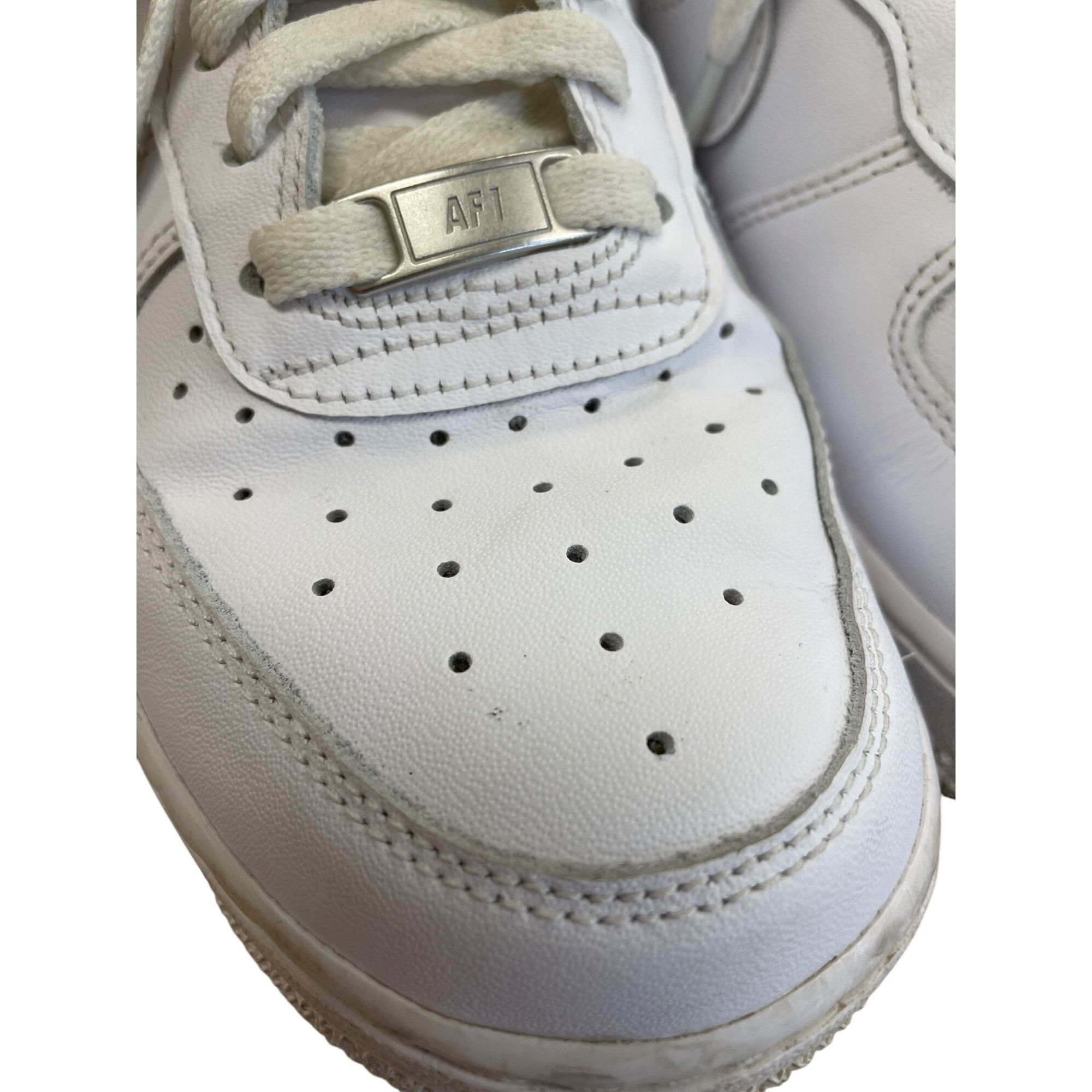Nike Nike Air Force 1 07 OG triple white womans sneakers Shoes si Size US 7 / IT 37 - 13 Thumbnail