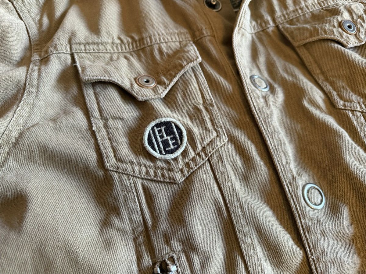 Diesel Diesel Rising Sun Khaki Denim Jacket Size US S / EU 44-46 / 1 - 4 Thumbnail