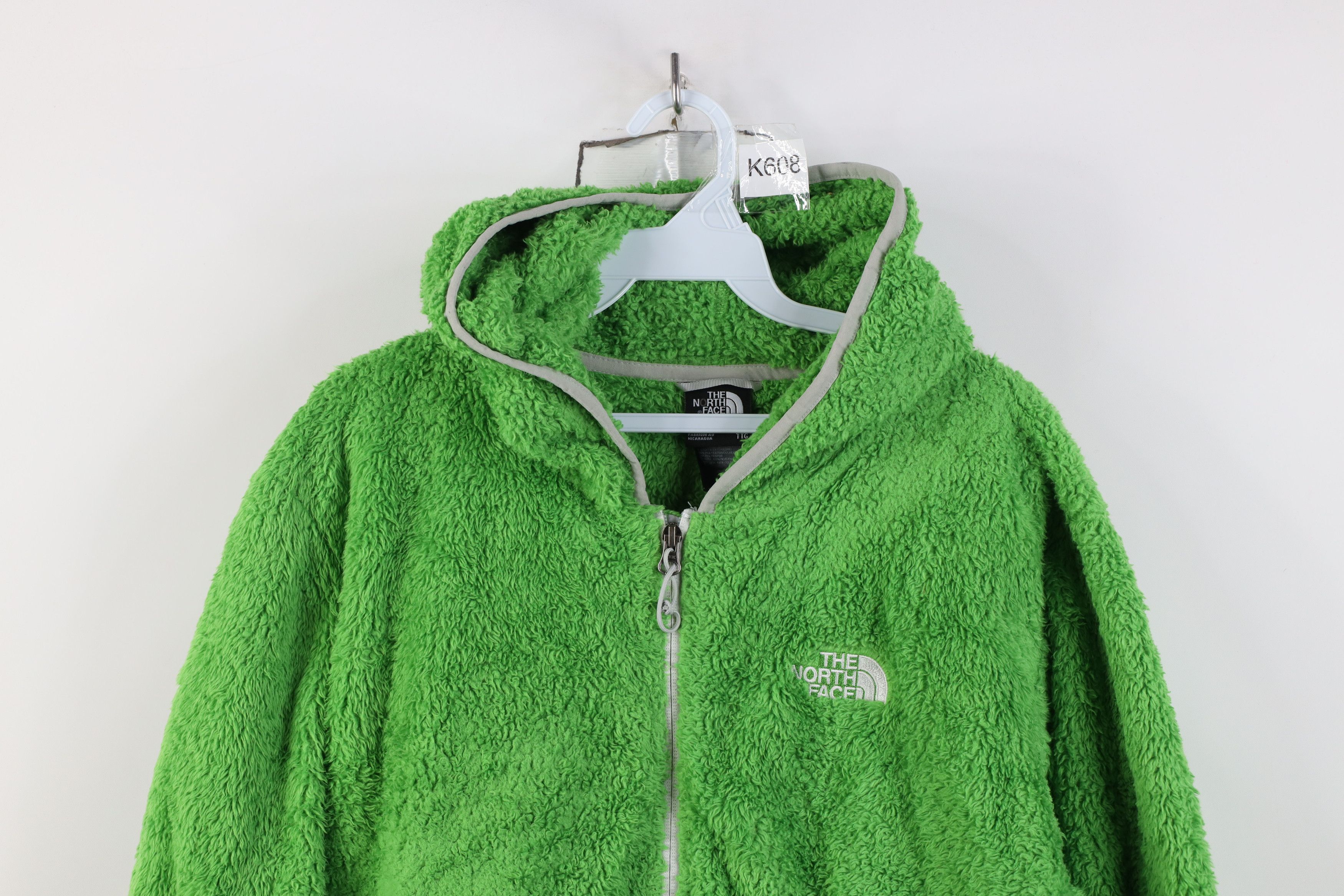 The North Face The North Face Spell Out Shag Monkey Fleece Hooded Jacket Size XXL / US 16-18 / IT 52-54 - 2 Thumbnail