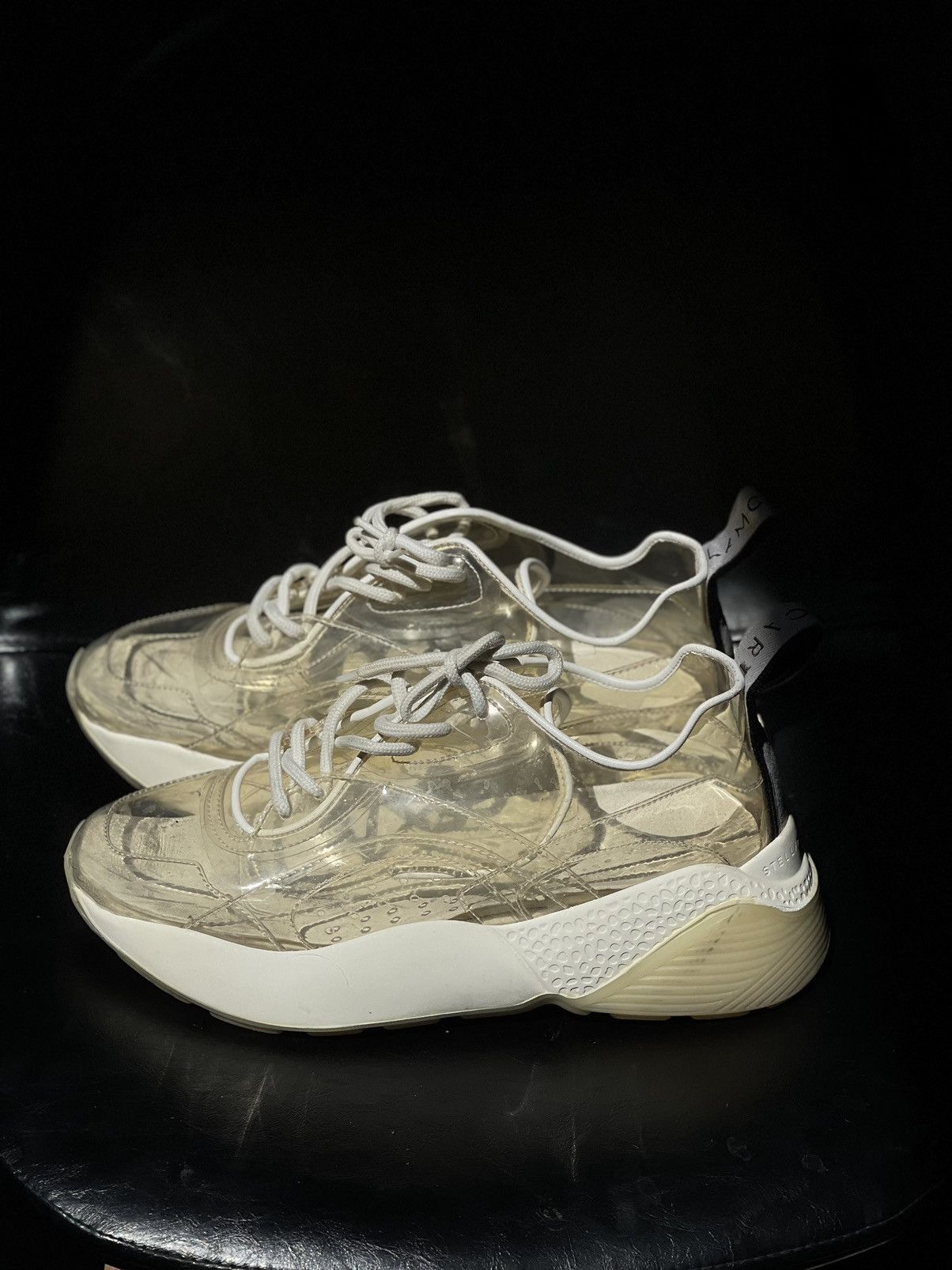 Stella McCartney Stella McCartney Eclypse Clear PVC sneakers shoes Size US 10 / IT 40 - 2 Thumbnail