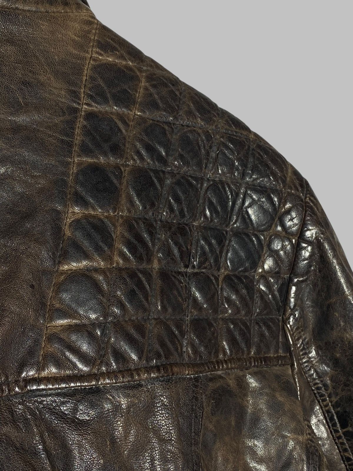 Allsaints Allsaints Drought Leather Biker Jacket Size US L / EU 52-54 / 3 - 6 Thumbnail