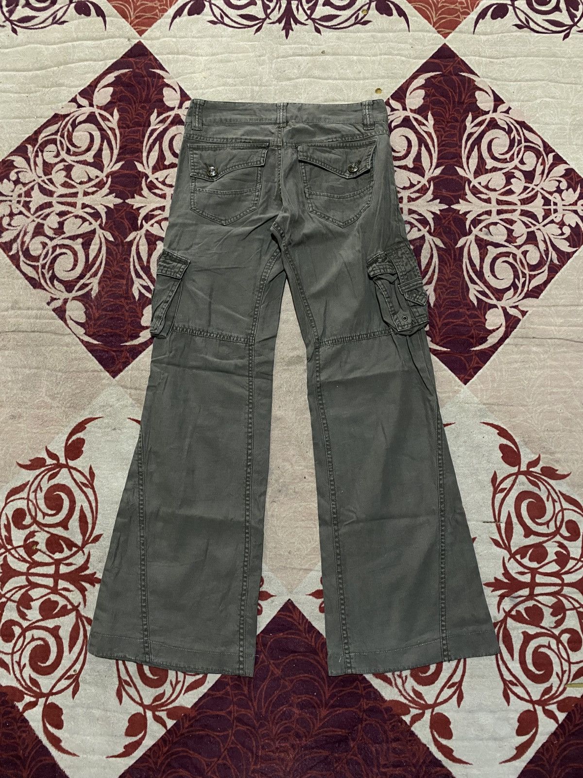 If Six Was Nine 🚨Last🚨Y2K GOA Inspired Cargo Multipocket Pants Size US 29 - 12 Thumbnail