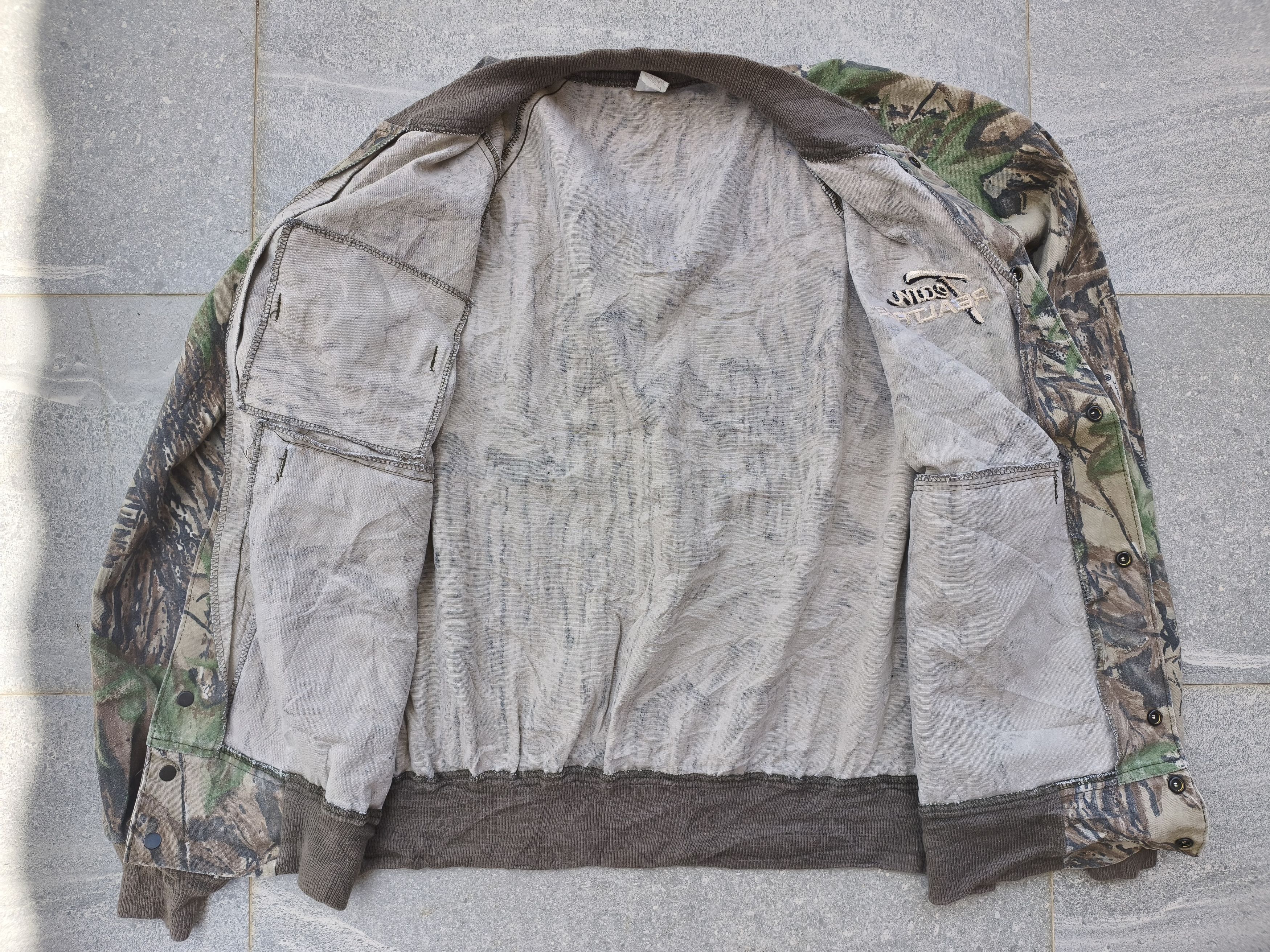 Realtree Vtg 80's Team Realtree Camo Bomber Jacket Size US M / EU 48-50 / 2 - 12 Thumbnail