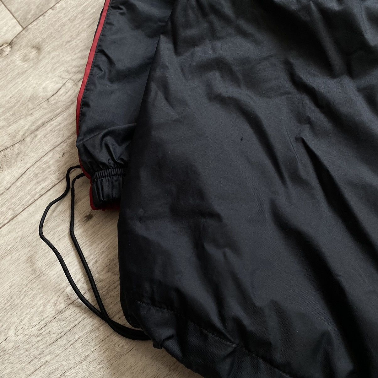 Nike × Vintage NIKE Y2K DRILL BIG LOGO TRACK NYLON JACKET Size US L / EU 52-54 / 3 - 8 Thumbnail