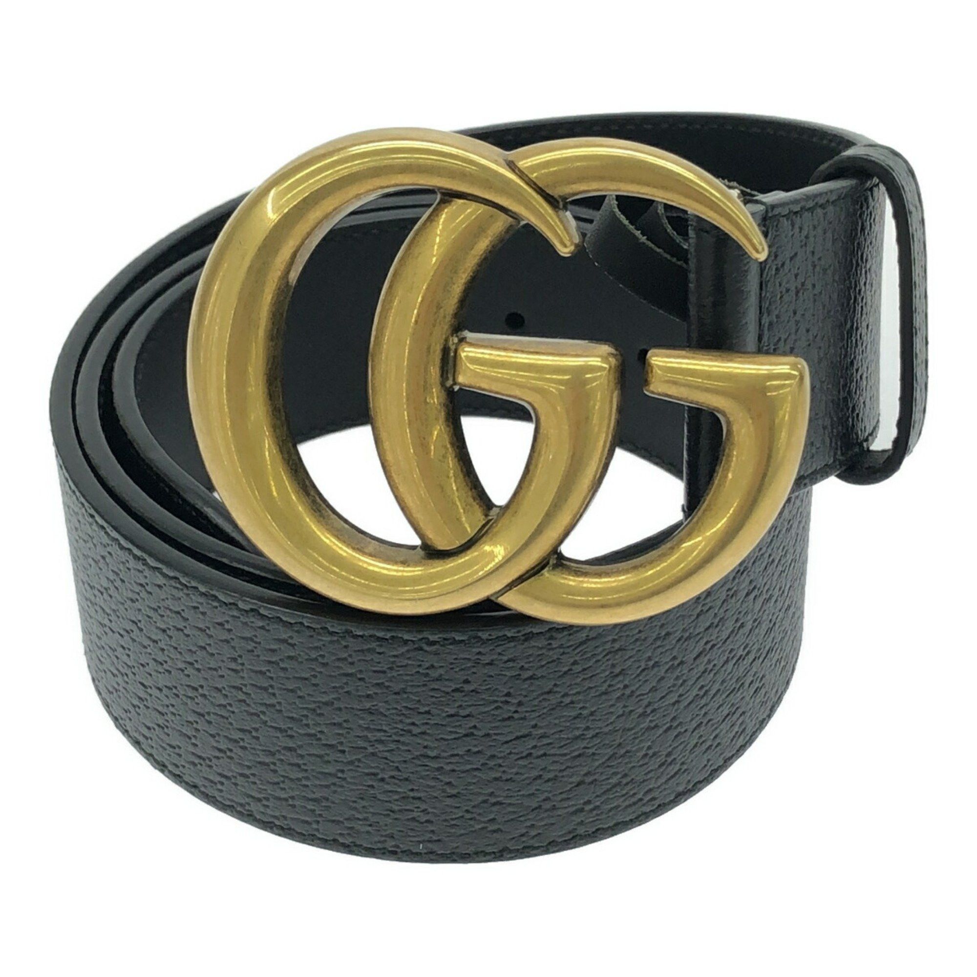 Gucci Gucci Belt Double G Buckle 80 32 406831 Black Mikunigaoka Store IT51QQ8PGQNH RMRM0051T Size ONE SIZE - 1 Thumbnail