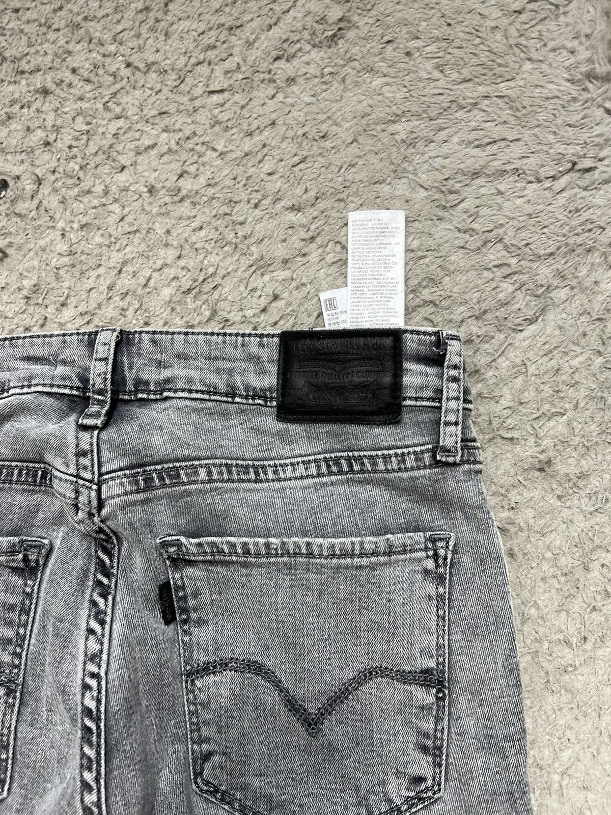 Levi's Spodnie Levi’s 721 High Rise Skinny Szare Size 27" / US 4 / IT 40 - 6 Thumbnail