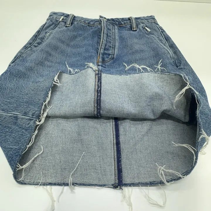 Alexander Wang Alexander Wang Zipper High-Waist Denim Skirt - Size 25" / US 0 / IT 36 - 6 Thumbnail