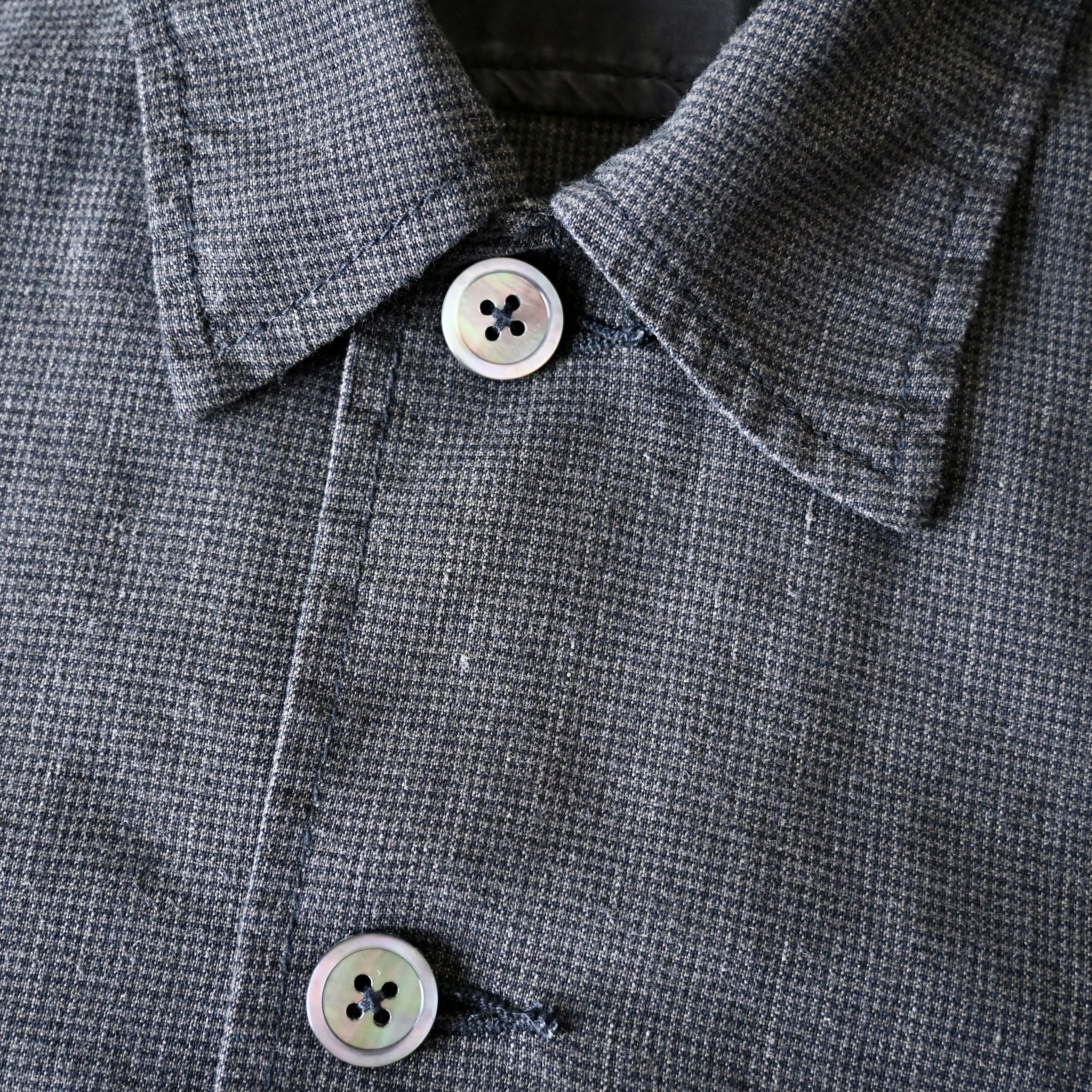 Beams Plus BEAMS Plus linen/rayon blend 2-pocket jacket, houndtooth Size US M / EU 48-50 / 2 - 16 Thumbnail