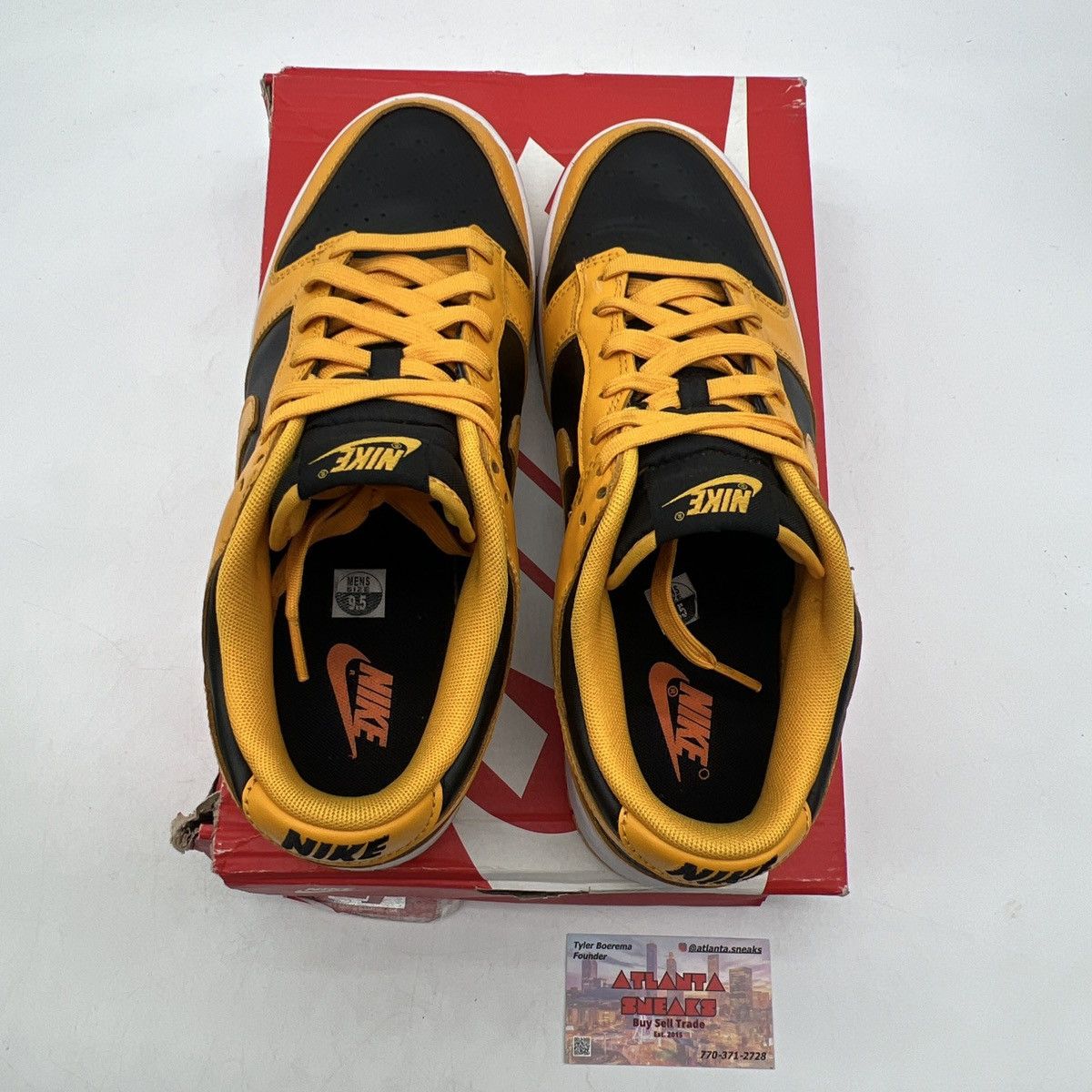 Nike Nike dunk low goldenrod Size US 9.5 / EU 42-43 - 6 Thumbnail