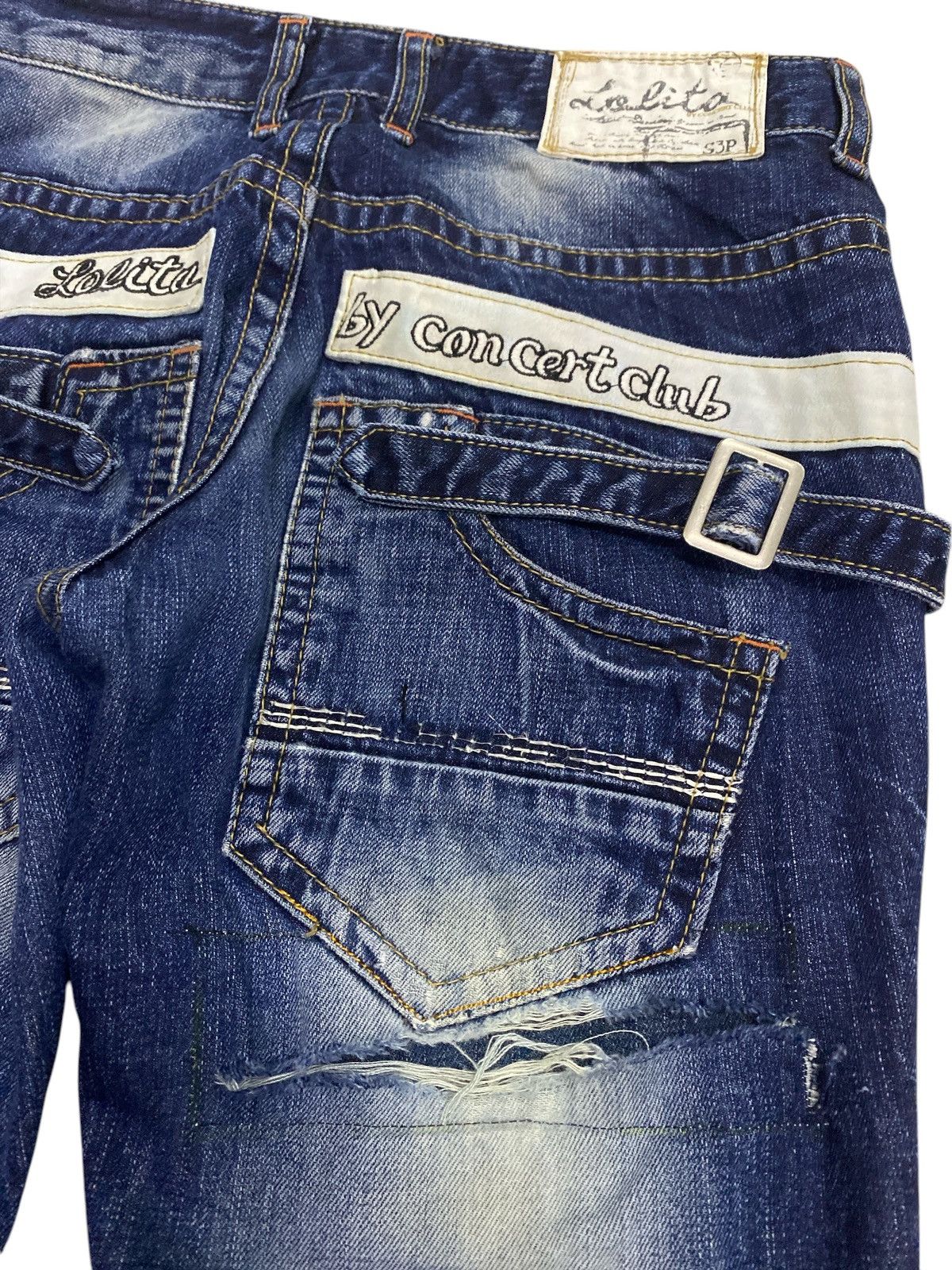Designer × Japanese Brand Lolita Club Straight Denim Size US 30 / EU 46 - 3 Thumbnail